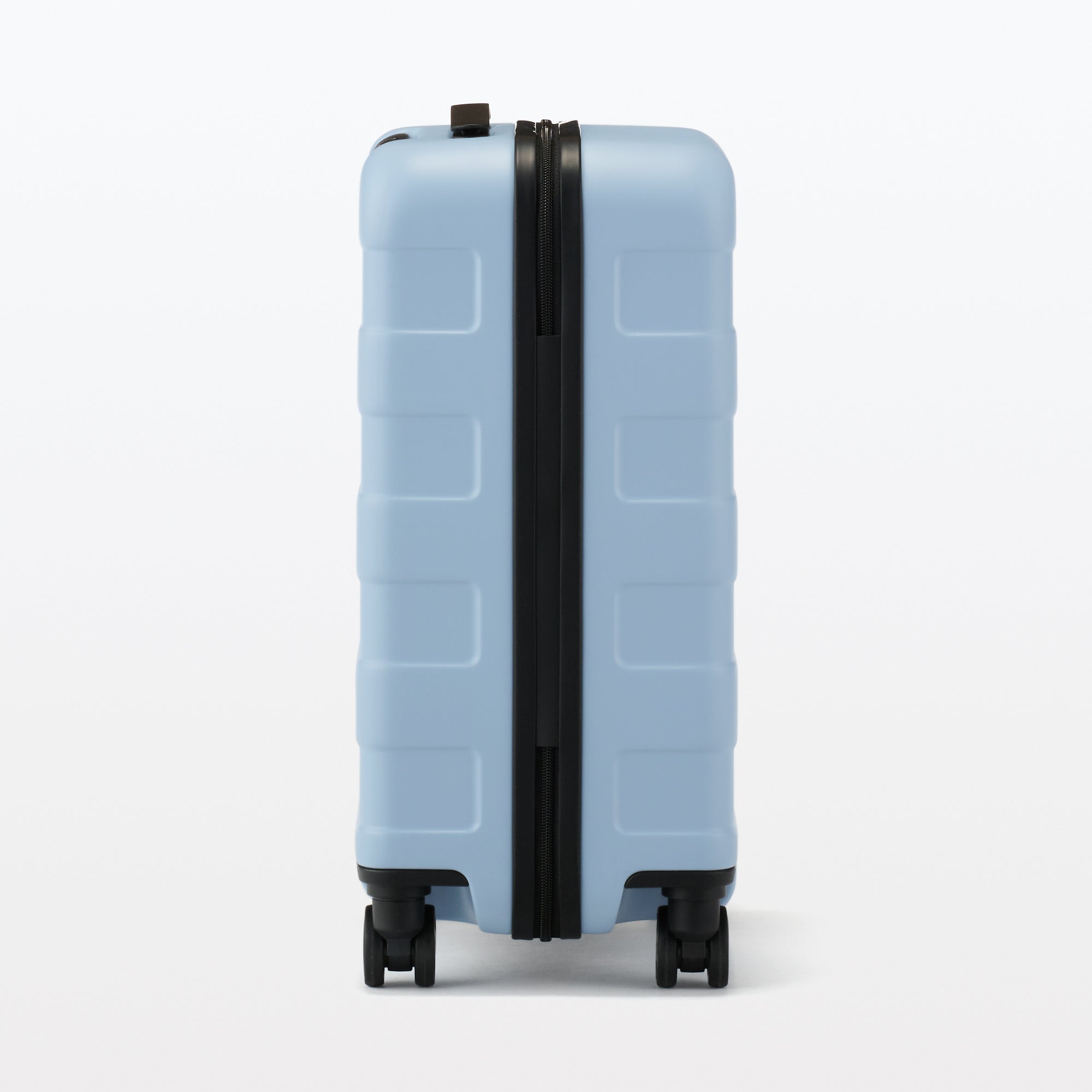 Adjustable Handle Hard Shell Suitcase 36L - Light Blue | Carry-On