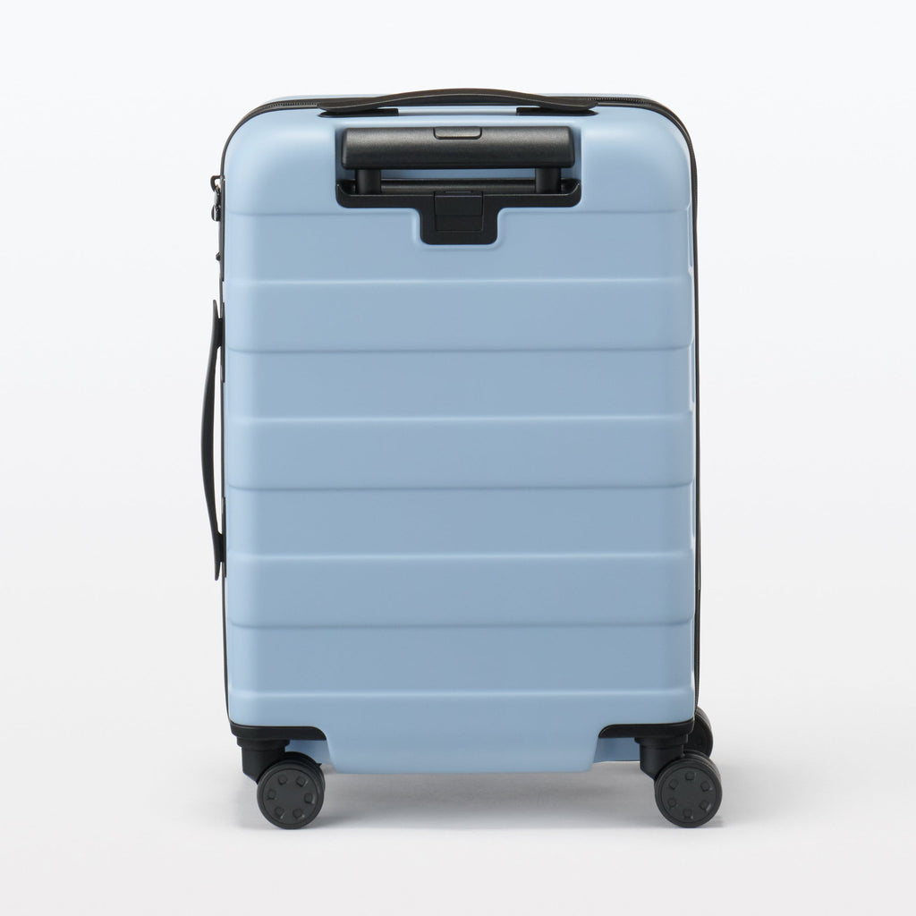 Adjustable Handle Hard Shell Suitcase 36L - Light Blue | Carry-On