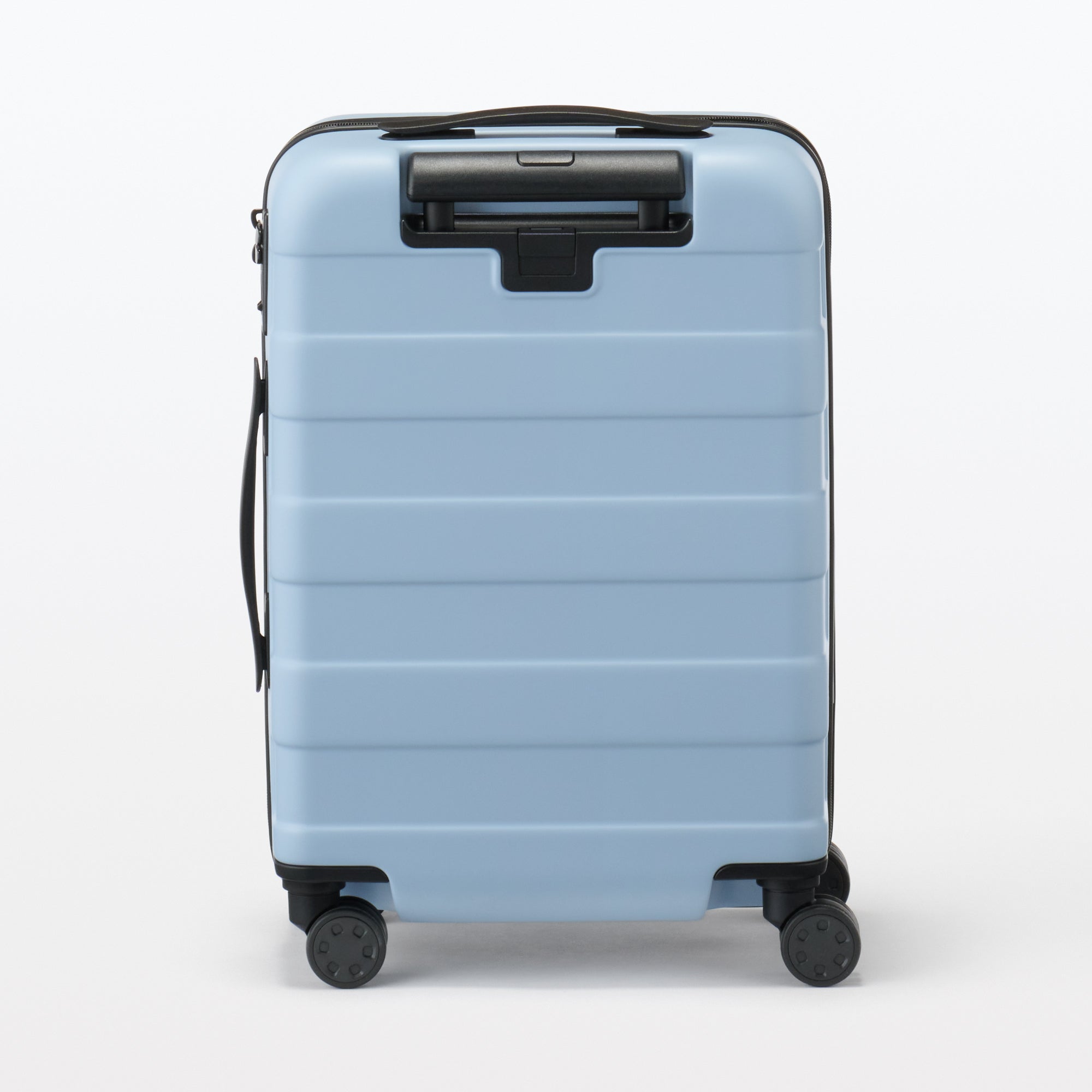 Adjustable Handle Hard Shell Suitcase 36L - Light Blue | Carry-On
