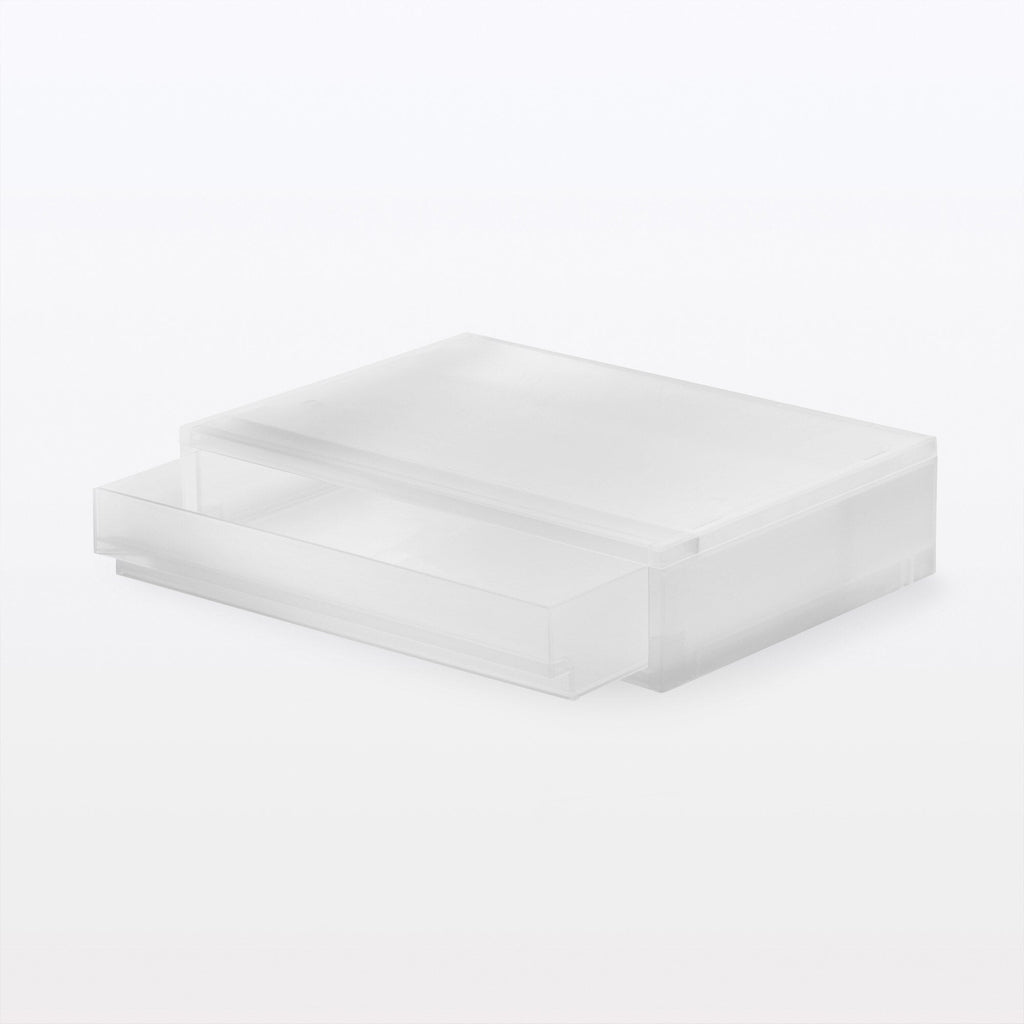 Polypropylene Storage Wide Case Extra Shallow (W14.6 x D10.2 x H3.5)