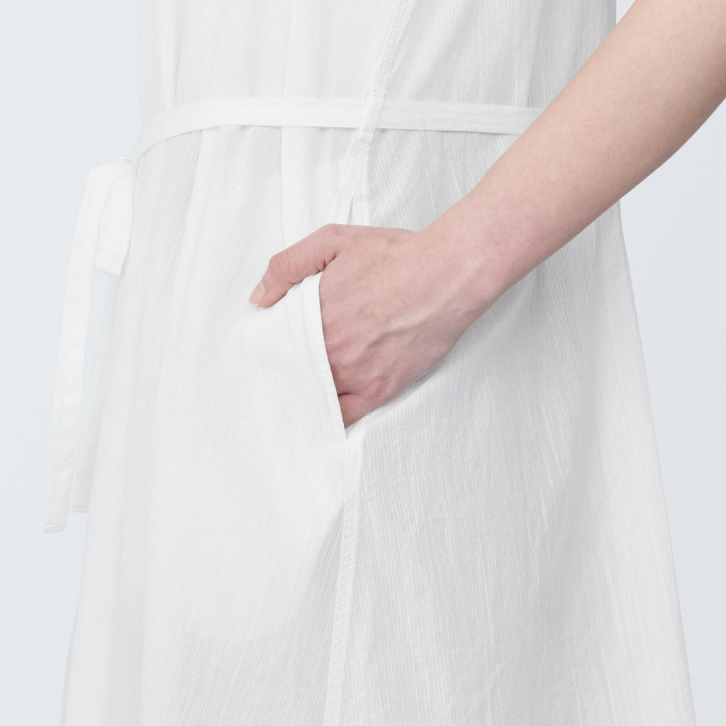 Women's High-Twist Veil French Sleeve Dress