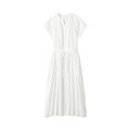 Women's High-Twist Veil French Sleeve Dress