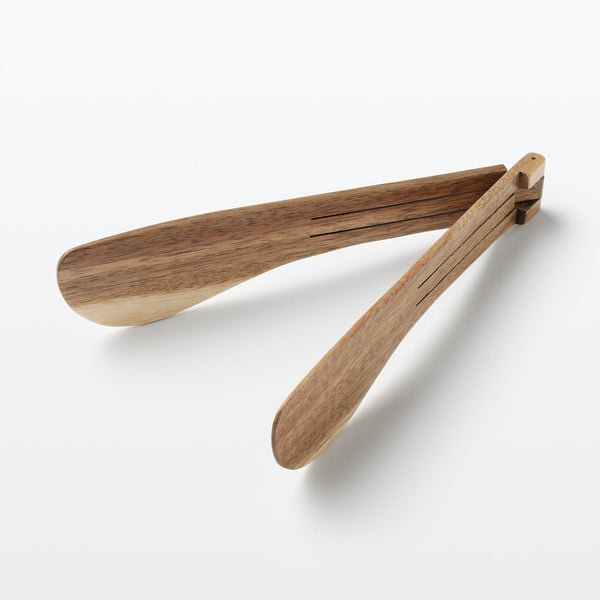 Acacia Foldable Tongs Small