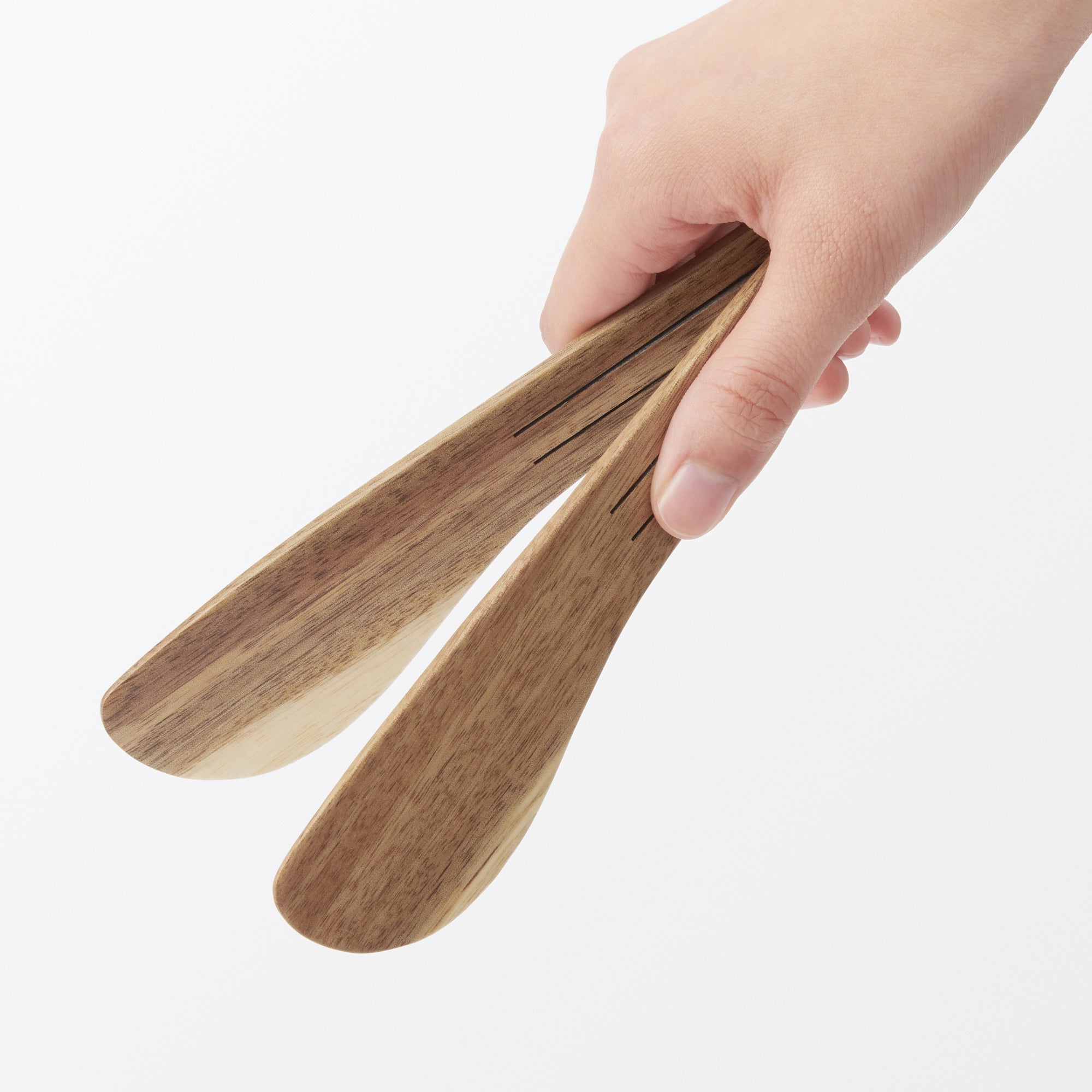 Acacia Foldable Tongs Small Secondary image