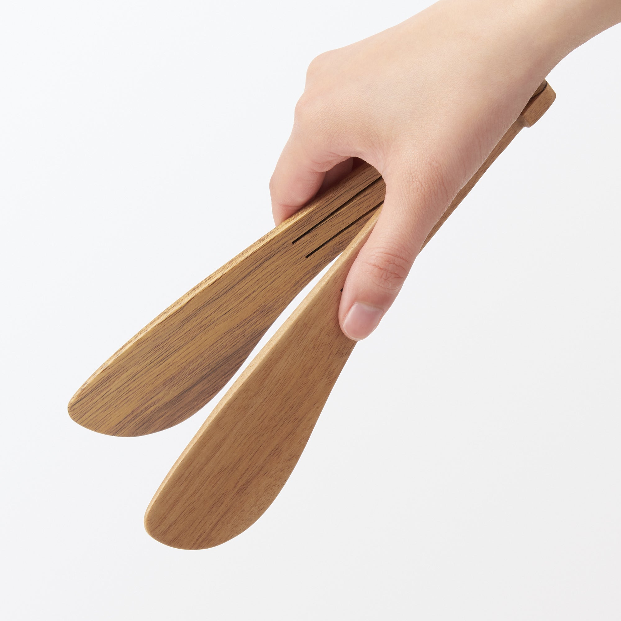 Acacia Foldable Tongs Large Secondary image