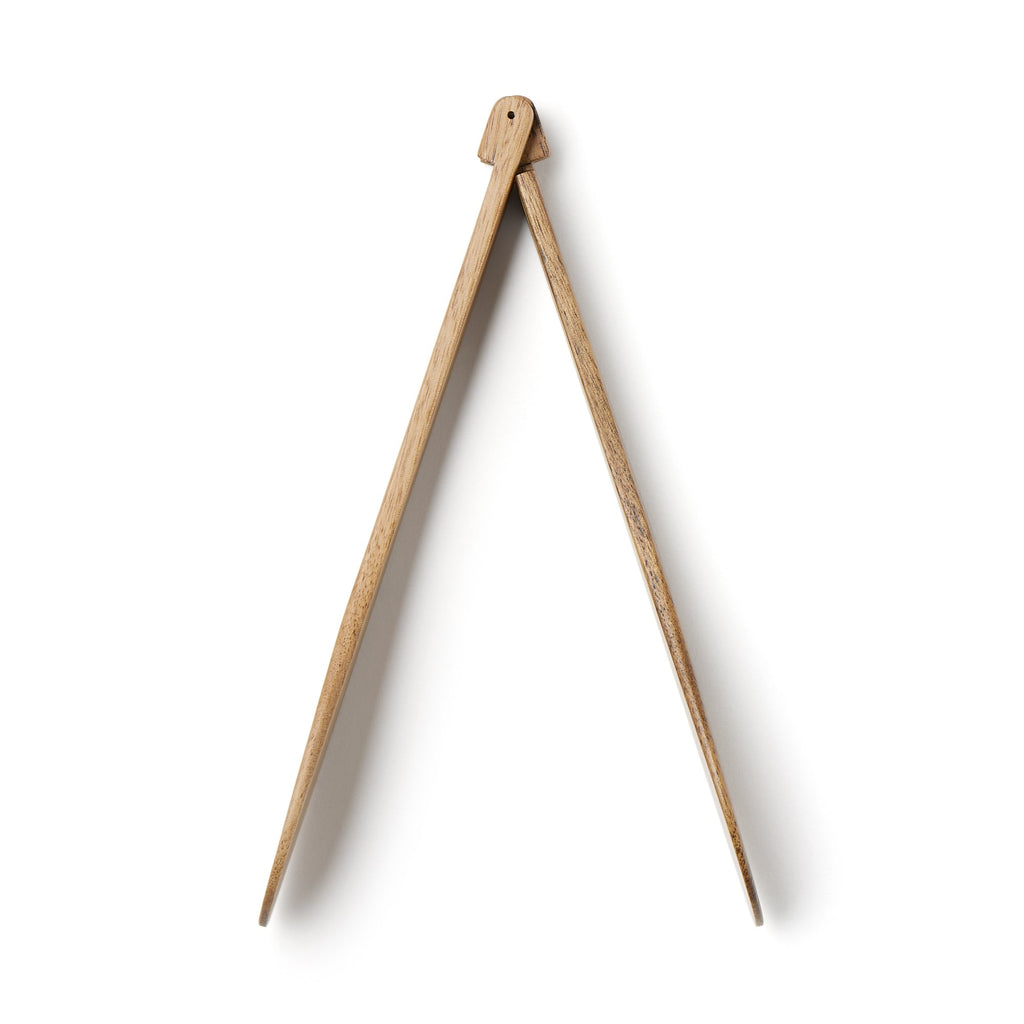 Acacia Foldable Tongs Large