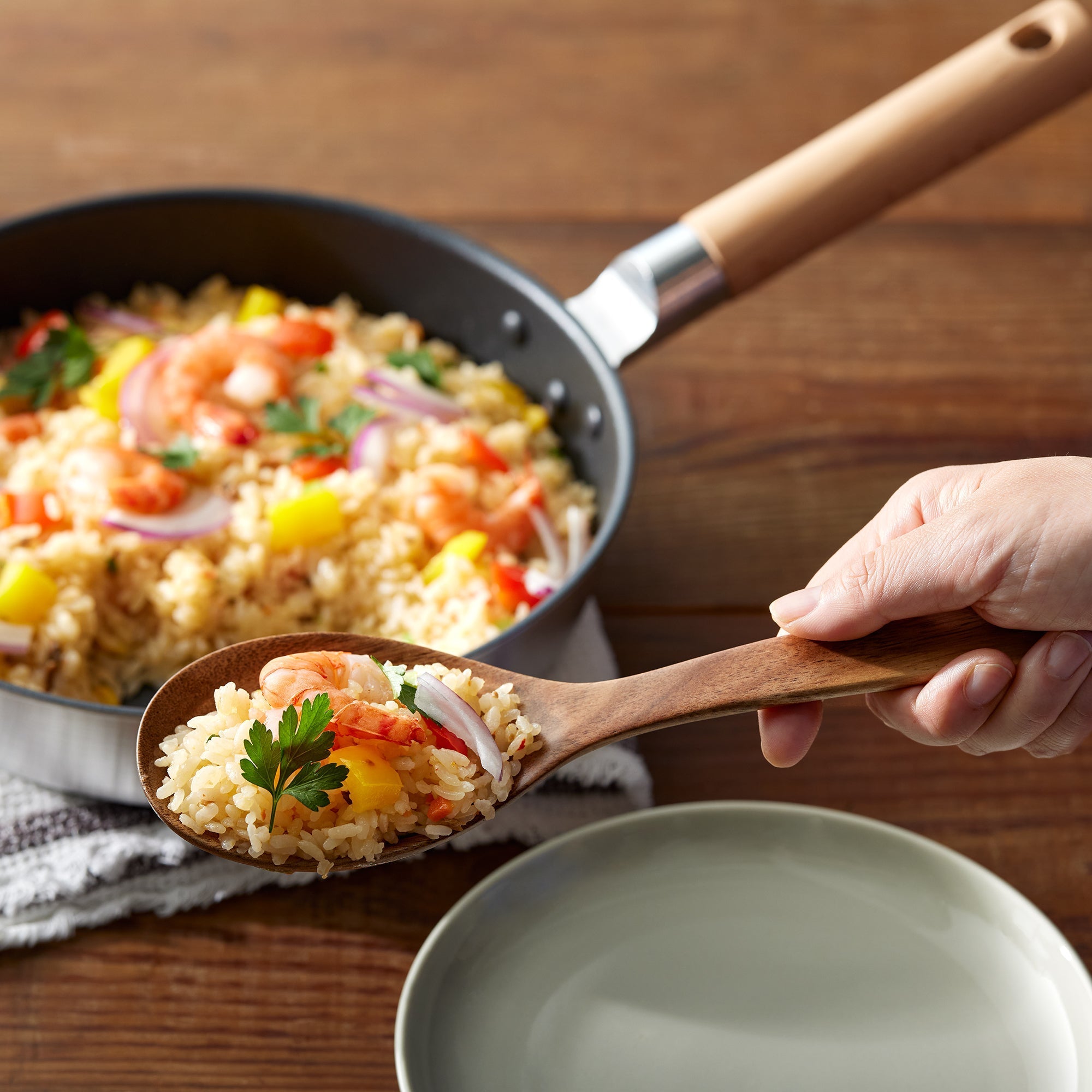 Acacia Serving Spoon Large