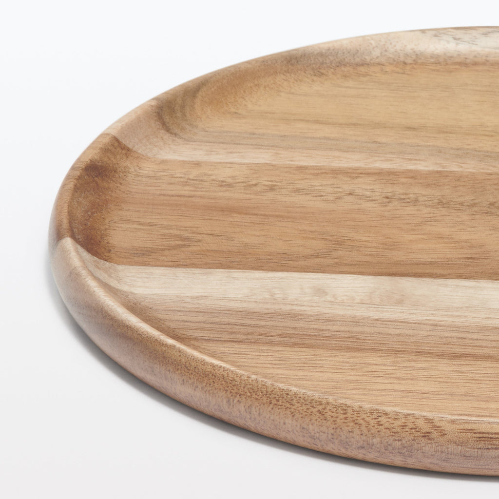 Acacia Plate/Round Cutting Board Medium