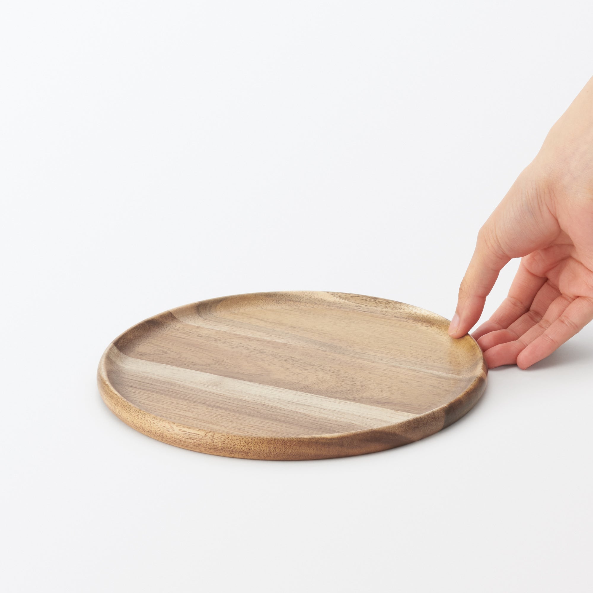 Acacia Plate/Round Cutting Board Medium Secondary image