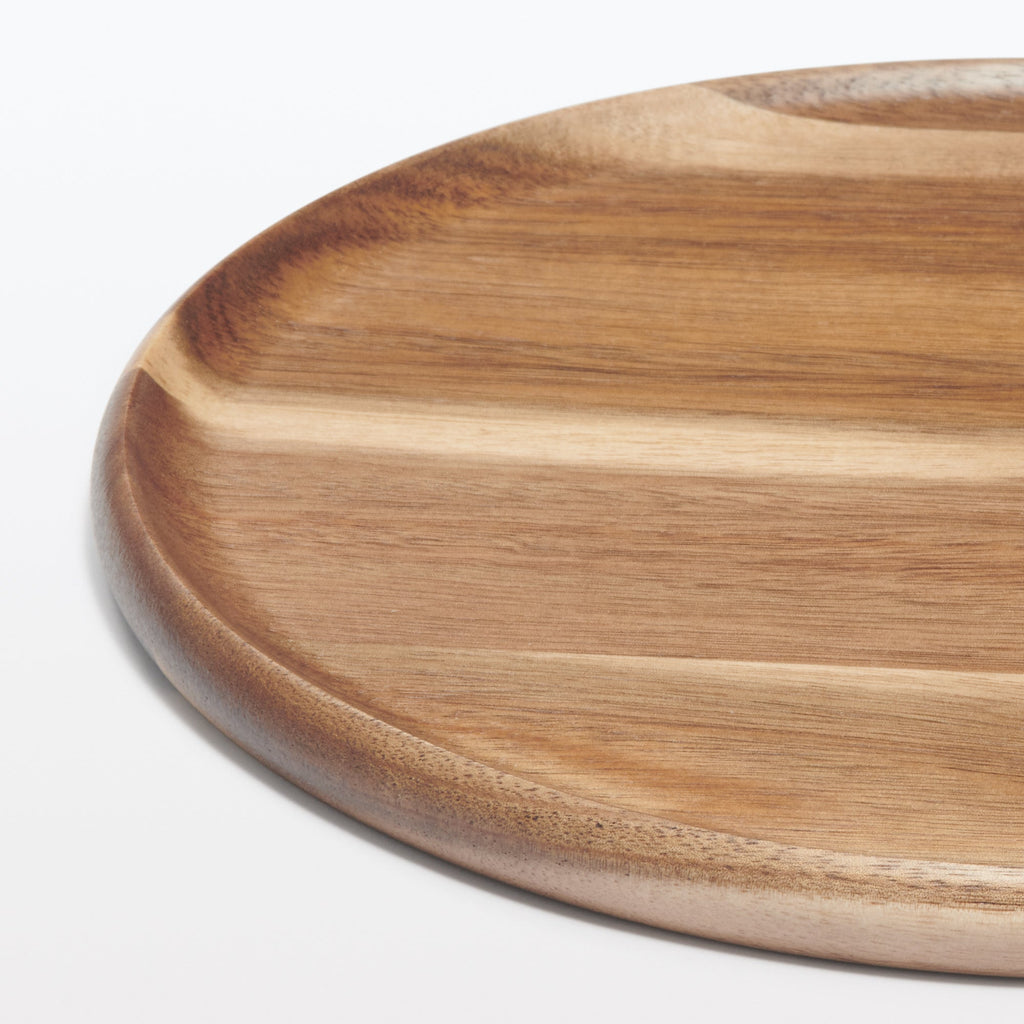 Acacia Plate/Round Cutting Board Large
