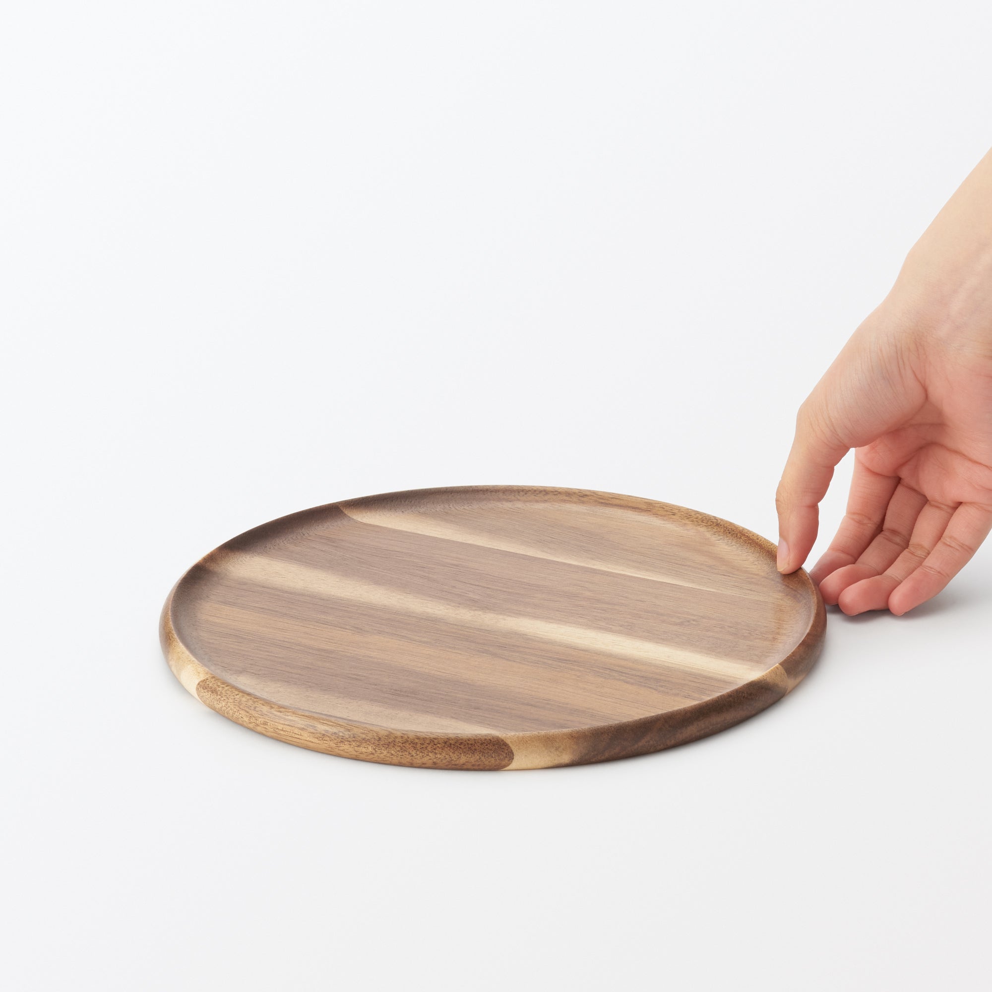 Acacia Plate/Round Cutting Board Large Secondary image