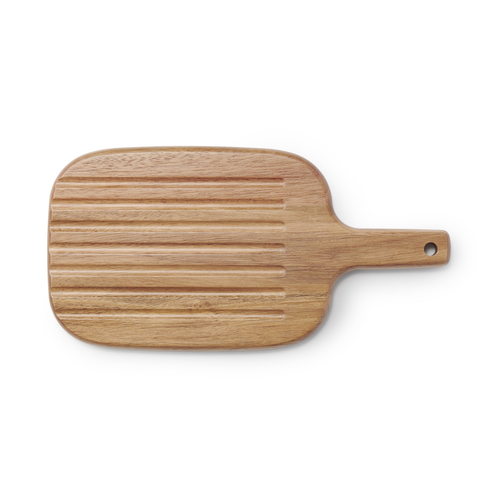 Acacia Double-Sided Cutting Board with Handle - Small Main image