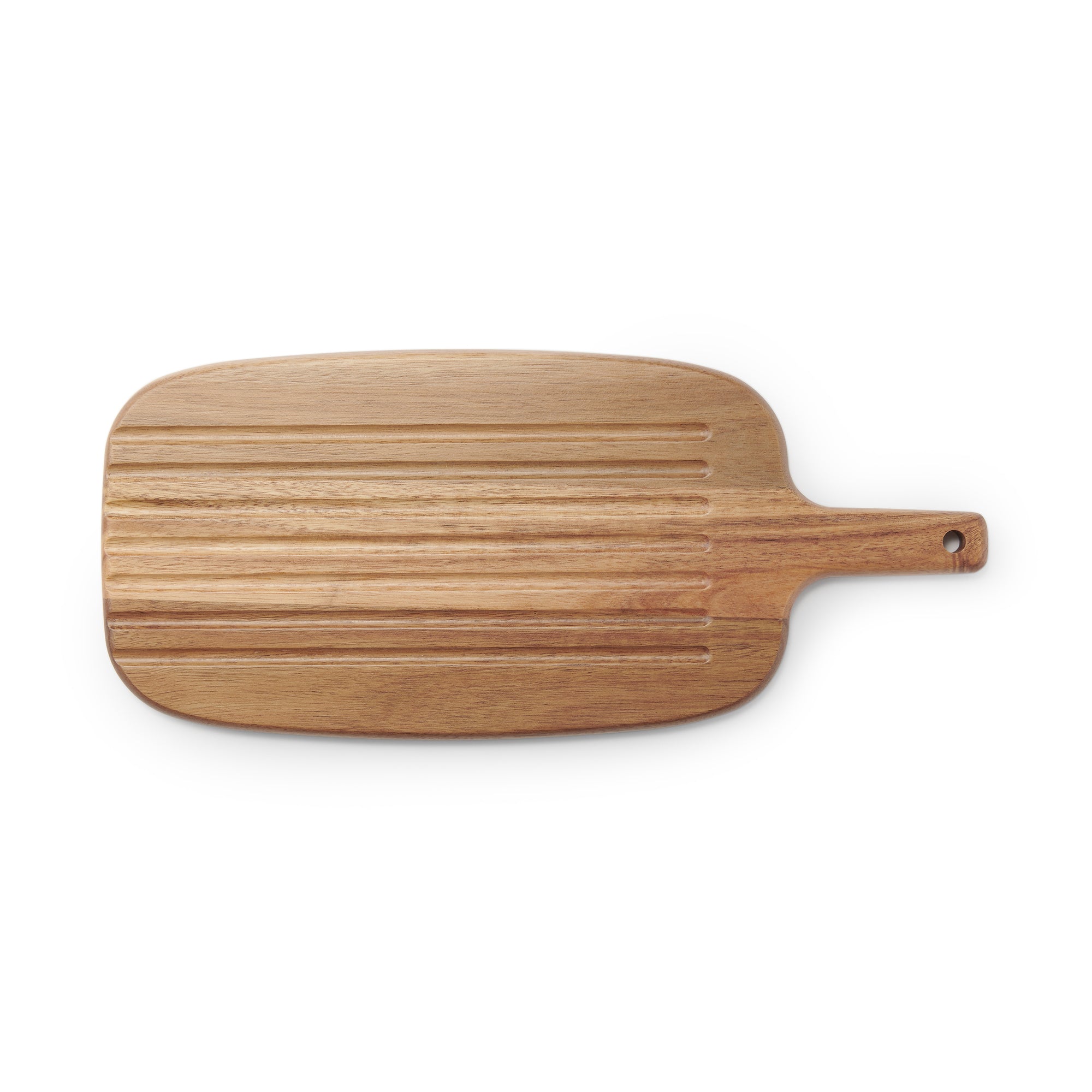 Acacia Double-Sided Cutting Board with Handle - Large Main image