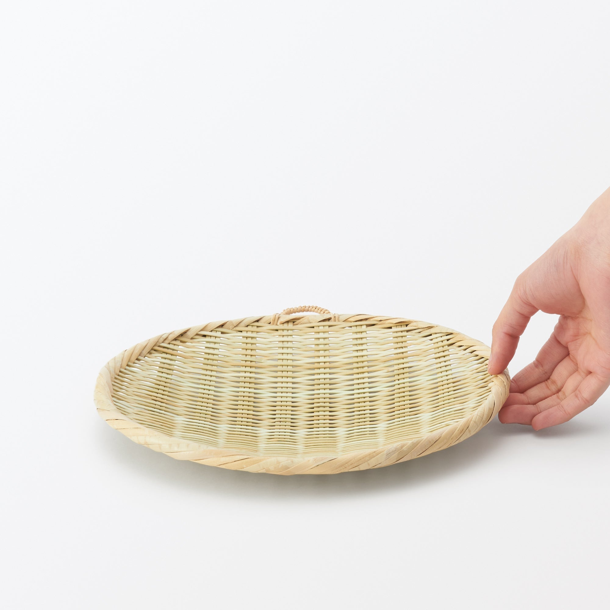 Bamboo Flat Strainer - Large