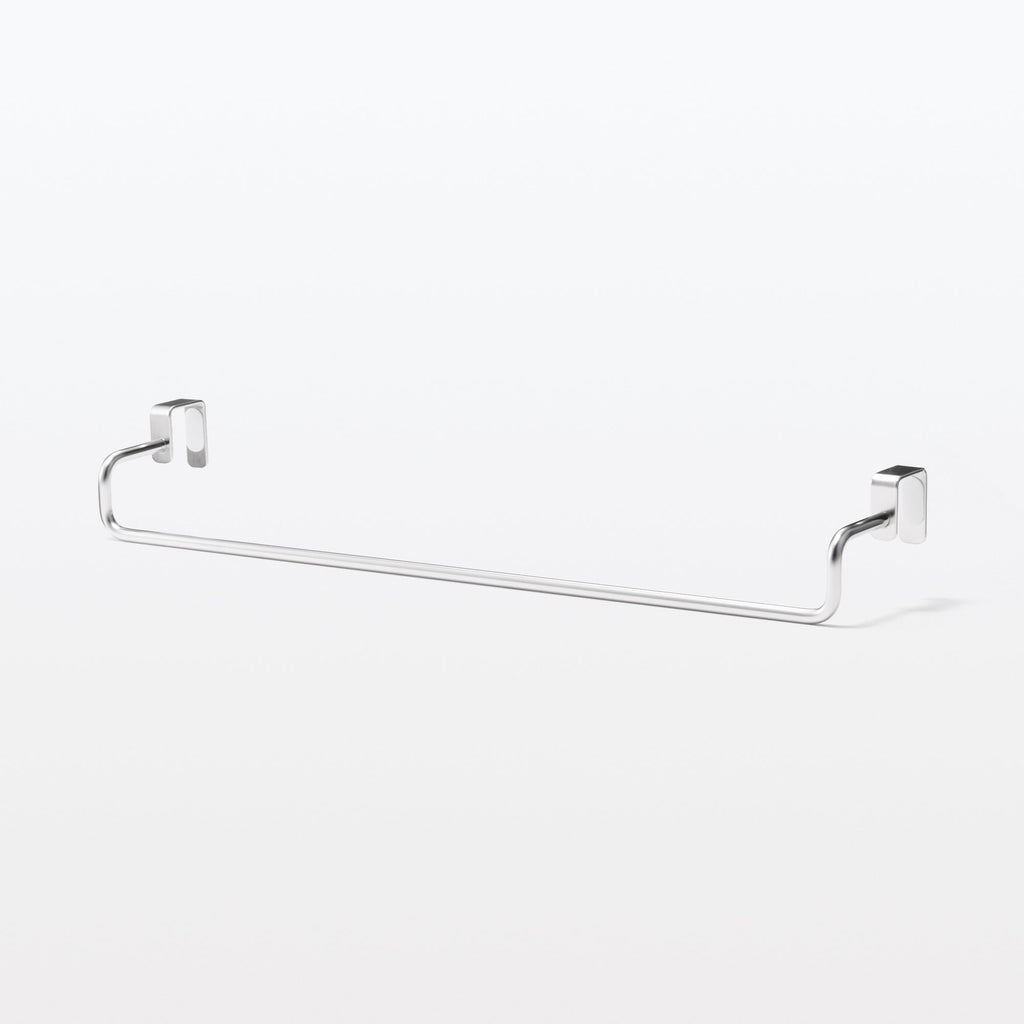 Stainless Steel Door Mounted Storage - Towel Hanger - Large W14.8