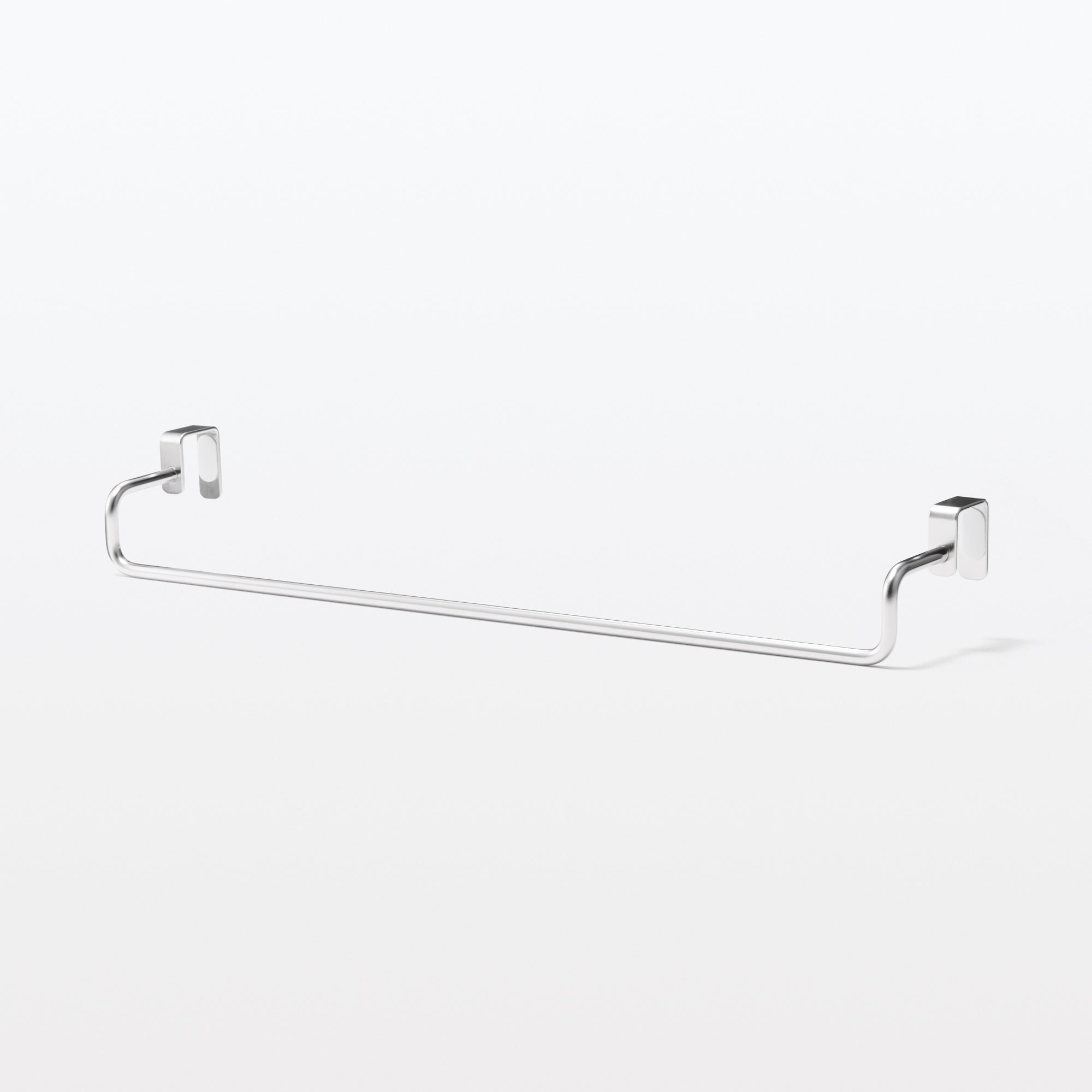Stainless Steel Door Mounted Storage - Towel Hanger - Large W14.8