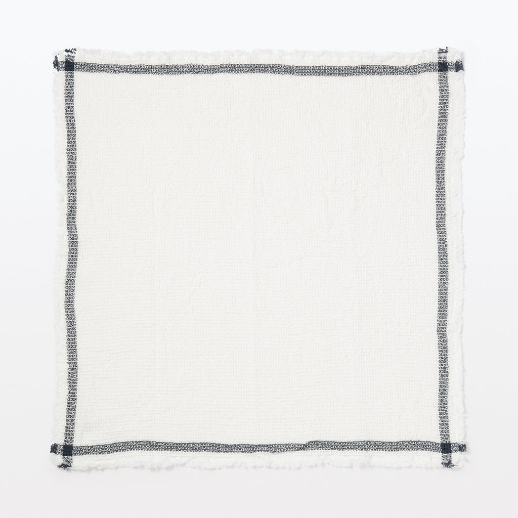 Indian Cotton Waffle Weave Multipurpose Cloth - Navy