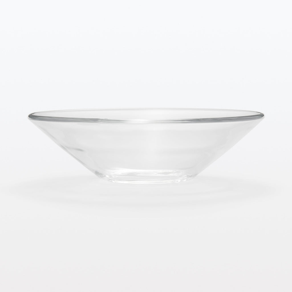 Soda Glass Shallow Bowl - Small