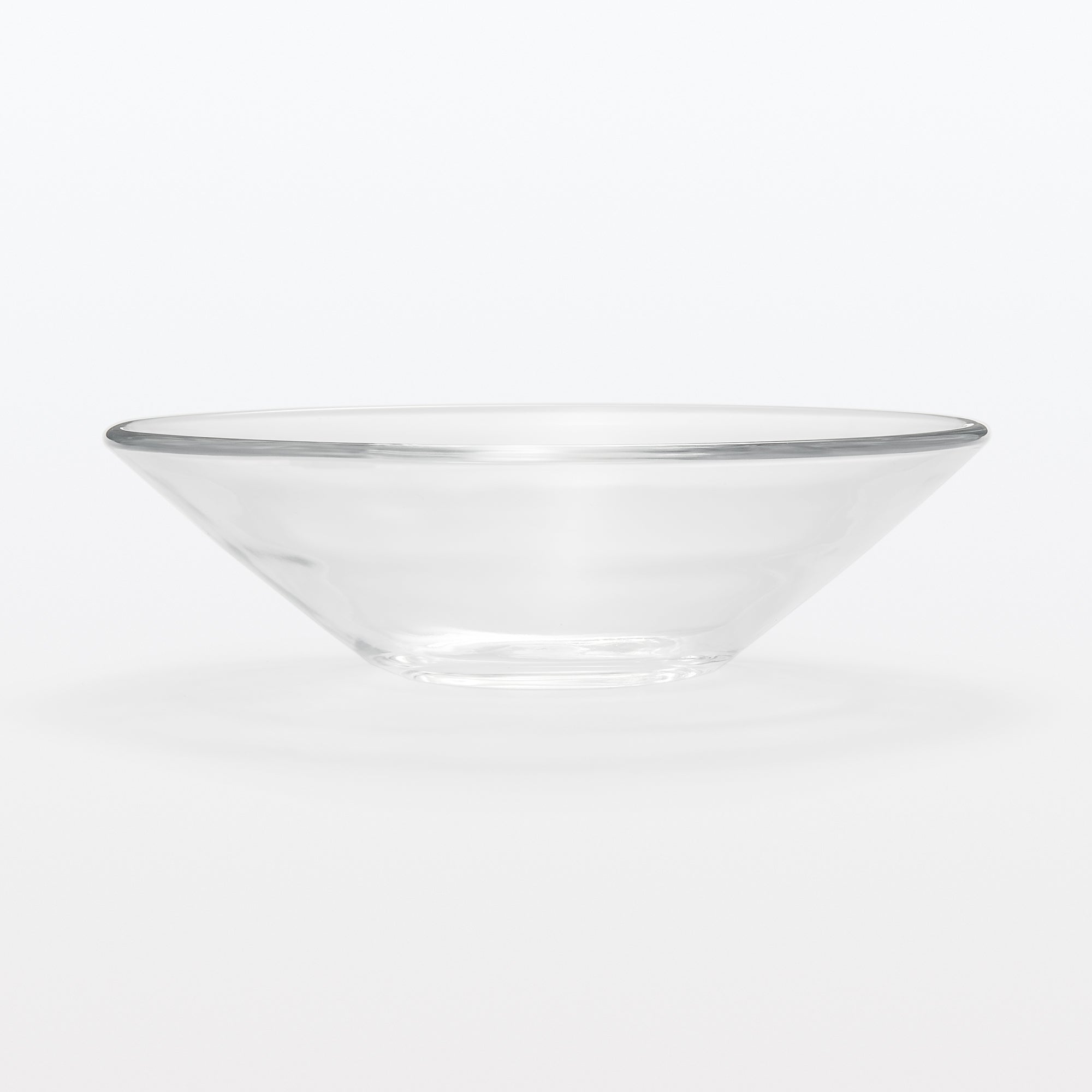 Soda Glass Shallow Bowl - Small