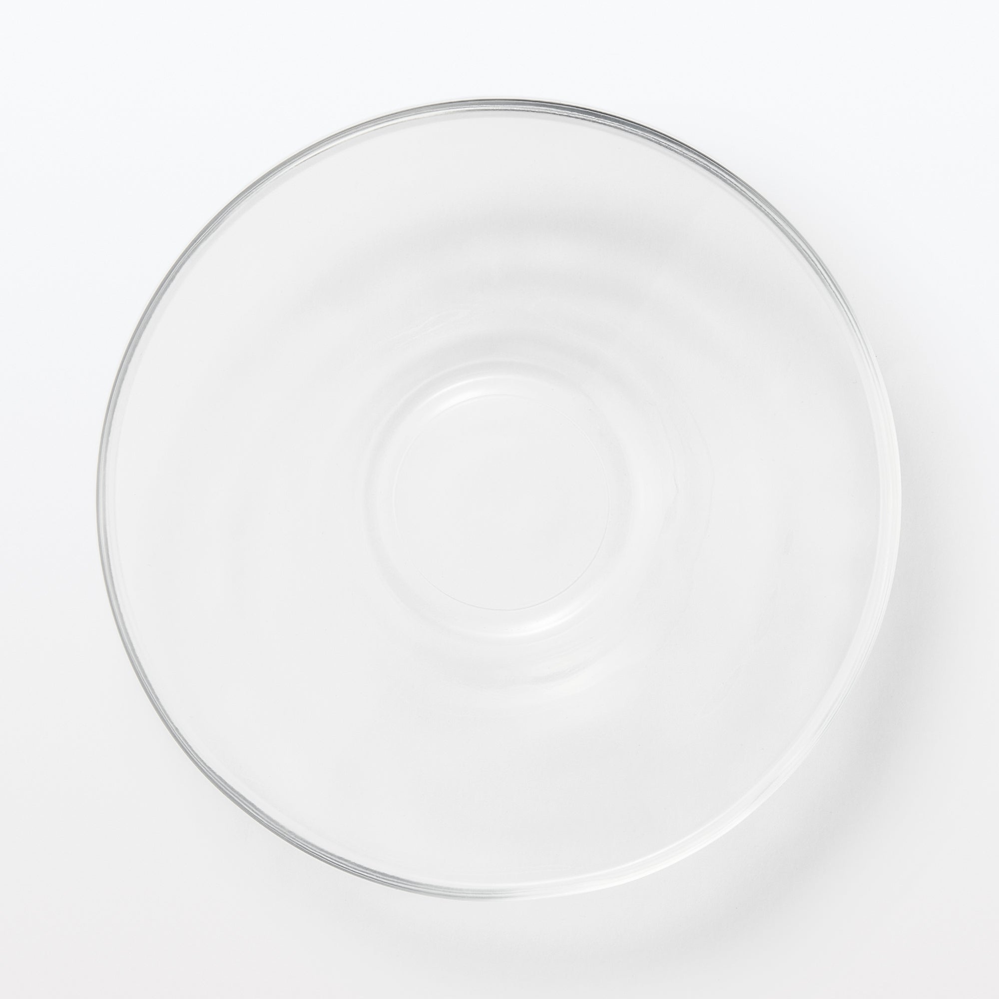 Soda Glass Shallow Bowl - Small