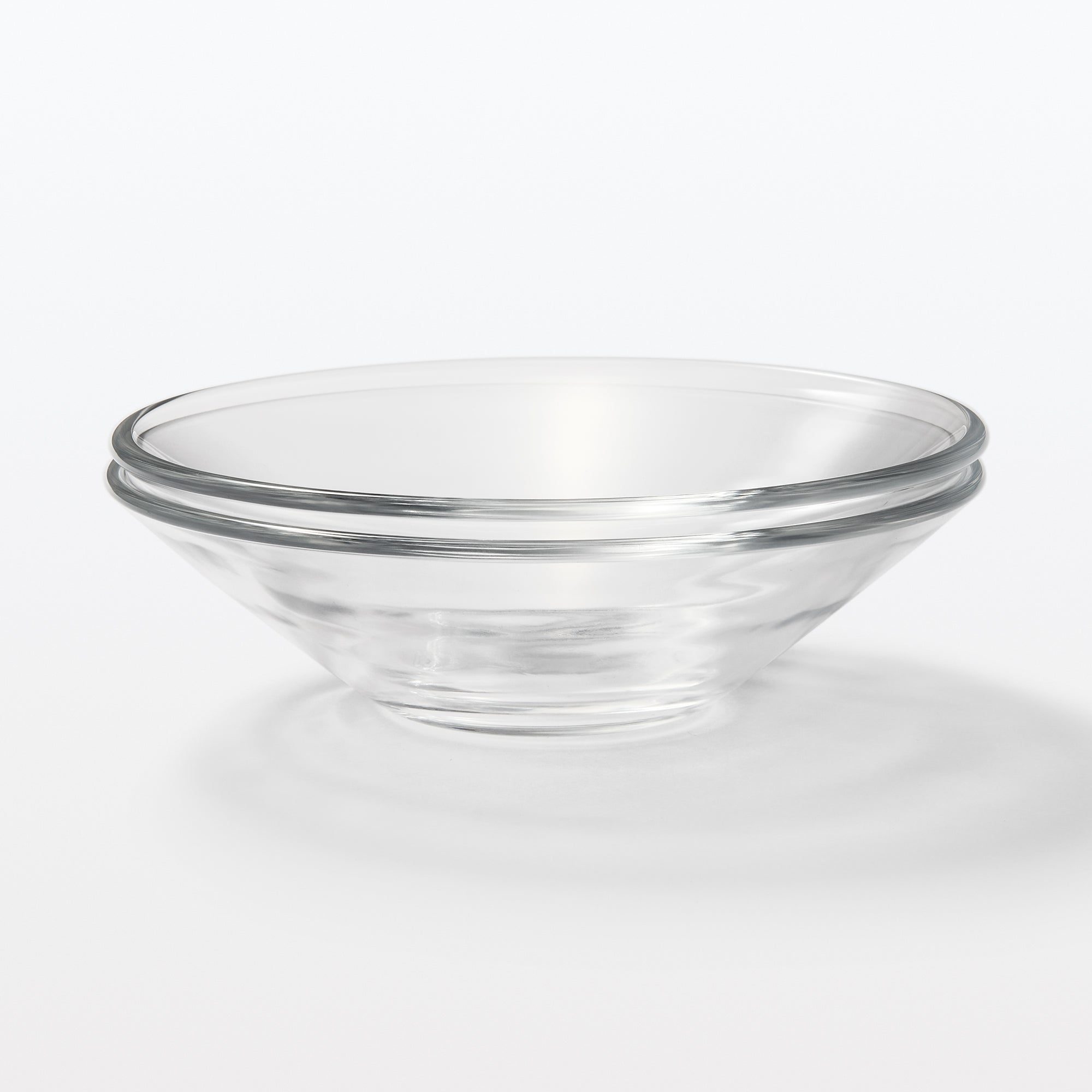 Soda Glass Shallow Bowl - Small