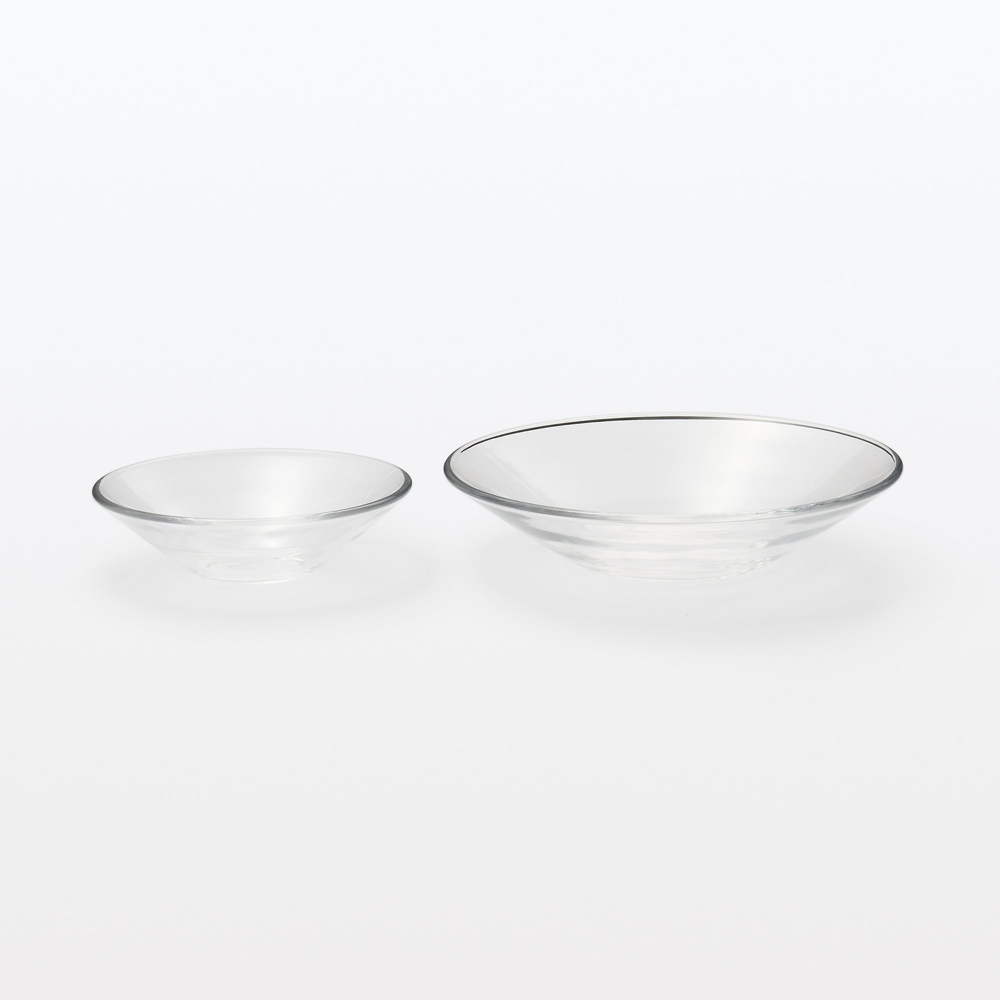Soda Glass Shallow Bowl - Small