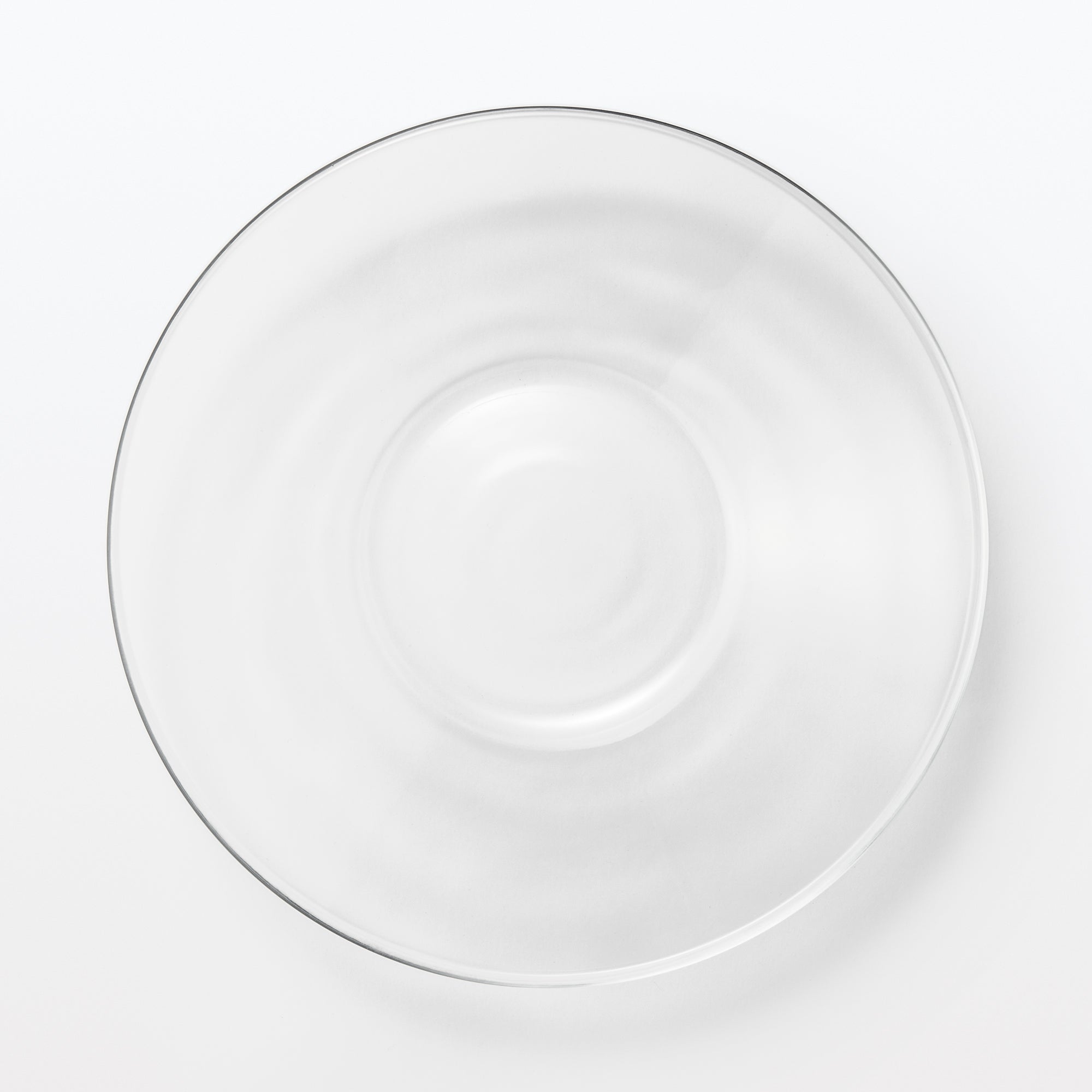 Soda Glass Shallow Bowl - Large