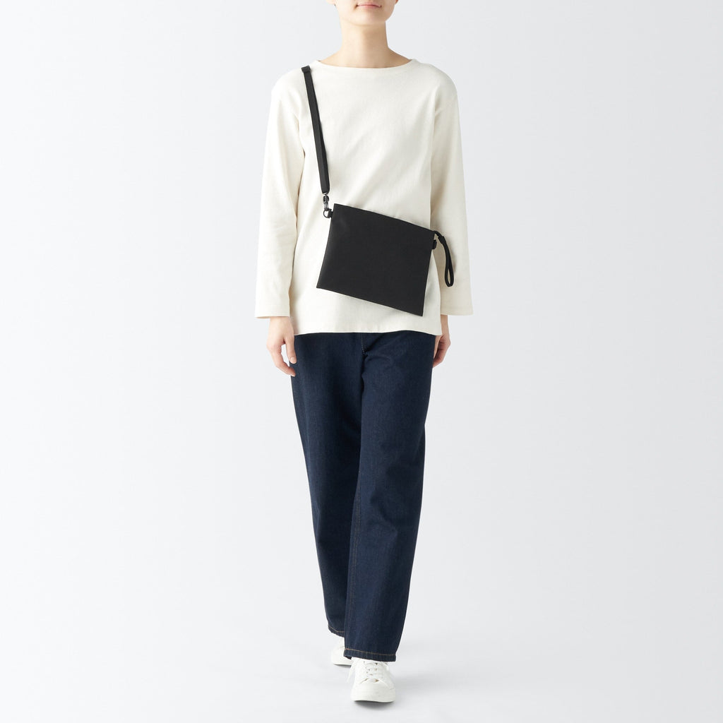 2-Way Water Repellent Sacoche / Crossbody Bag