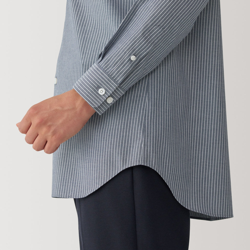 Men's Non-Iron Semi Wide Collar Shirt
