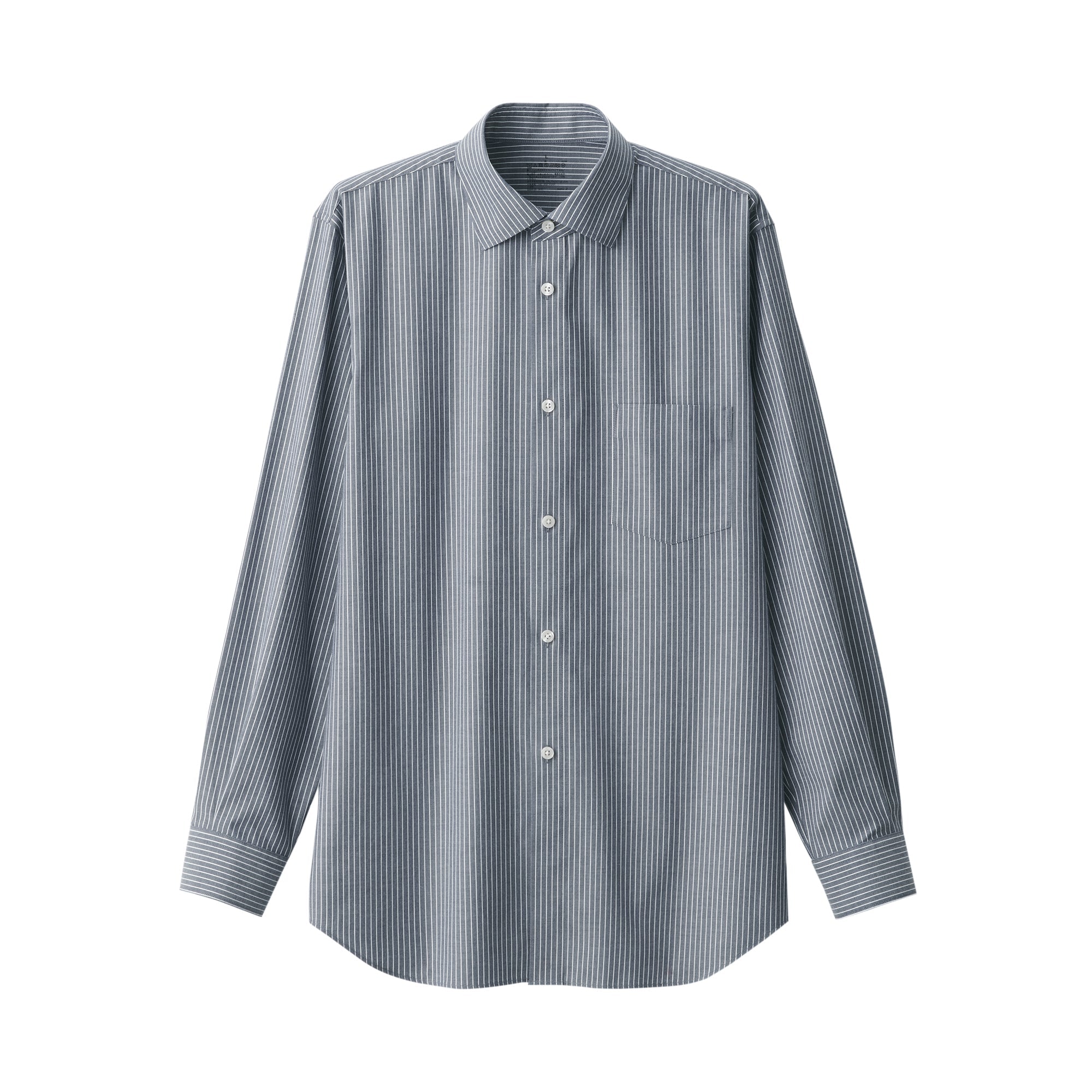 Men's Non-Iron Semi Wide Collar Shirt