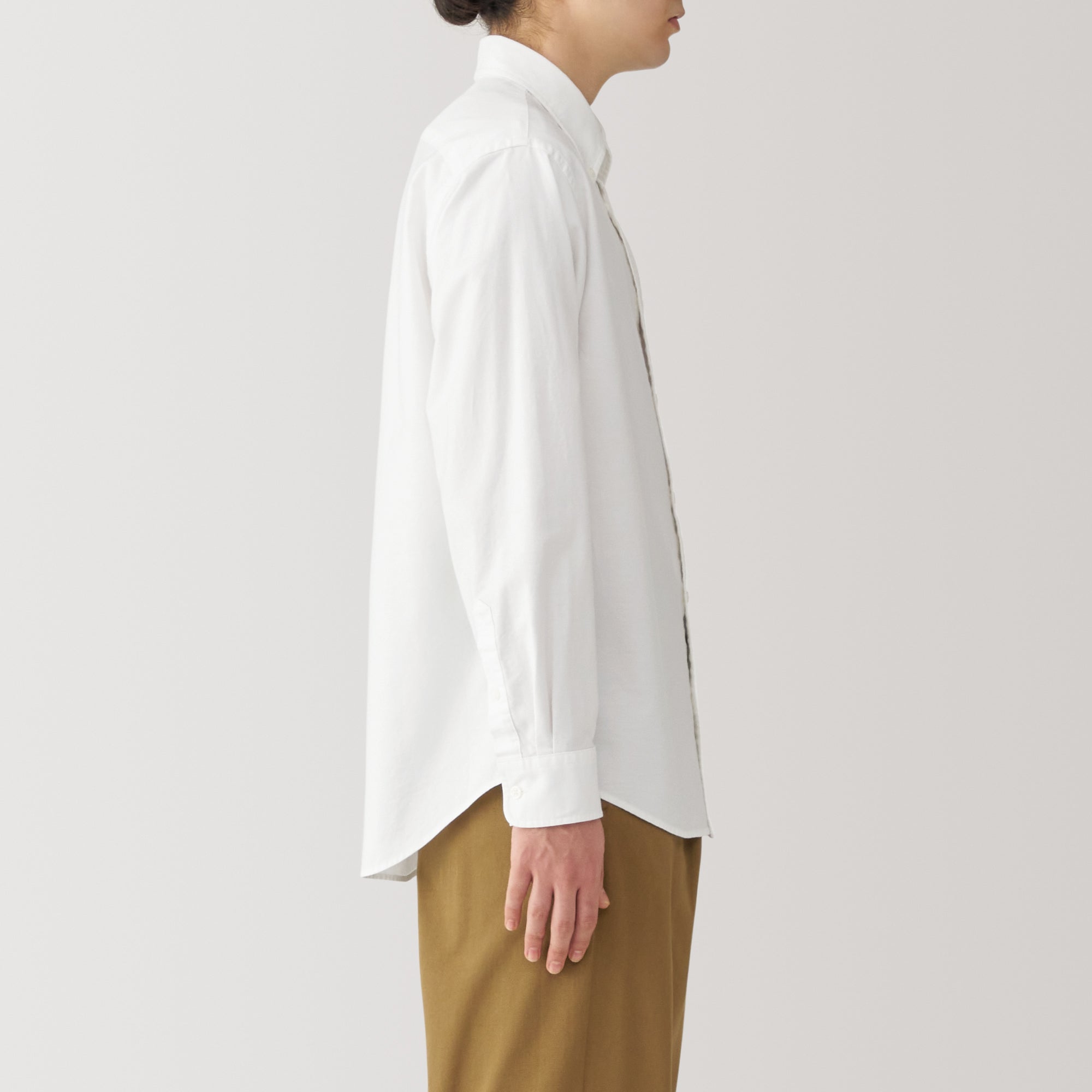 Men's Washed Oxford Button Down Shirt