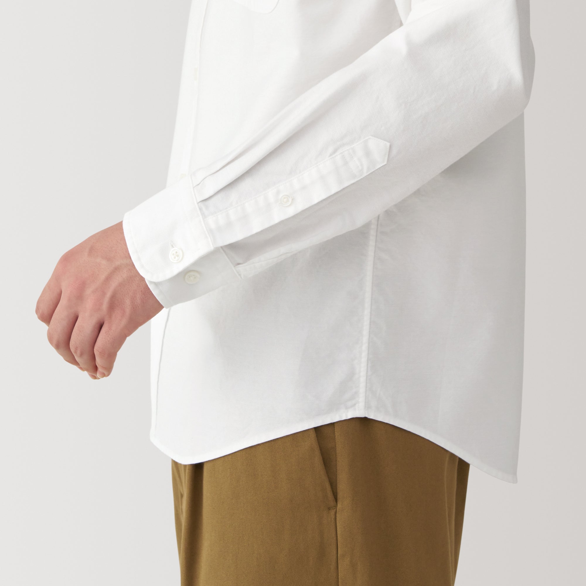 Men's Washed Oxford Button Down Shirt