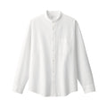 Men's Washed Oxford Stand Collar Shirt