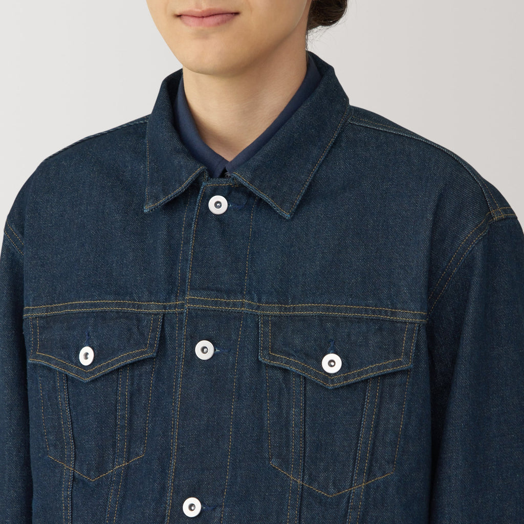 Men's Kapok Blend Denim Jacket