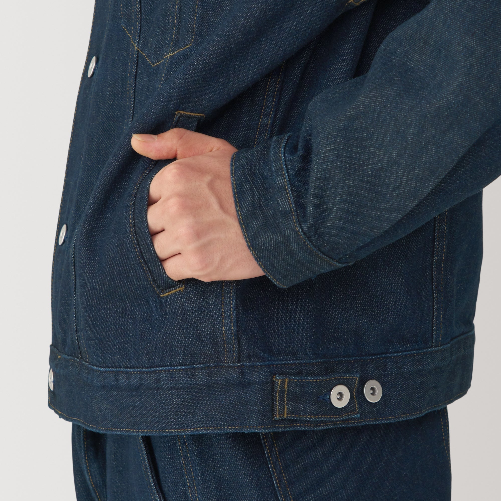 Men's Kapok Blend Denim Jacket