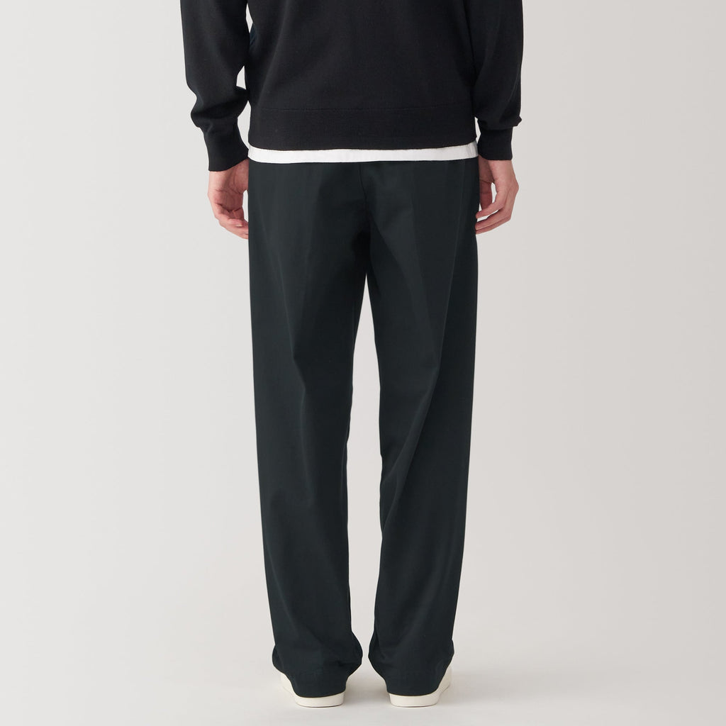 Men's Stretch Chino Darted Wide Pants (L29)