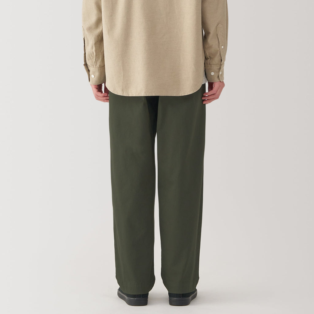Men's Stretch Chino Darted Wide Pants (L29)