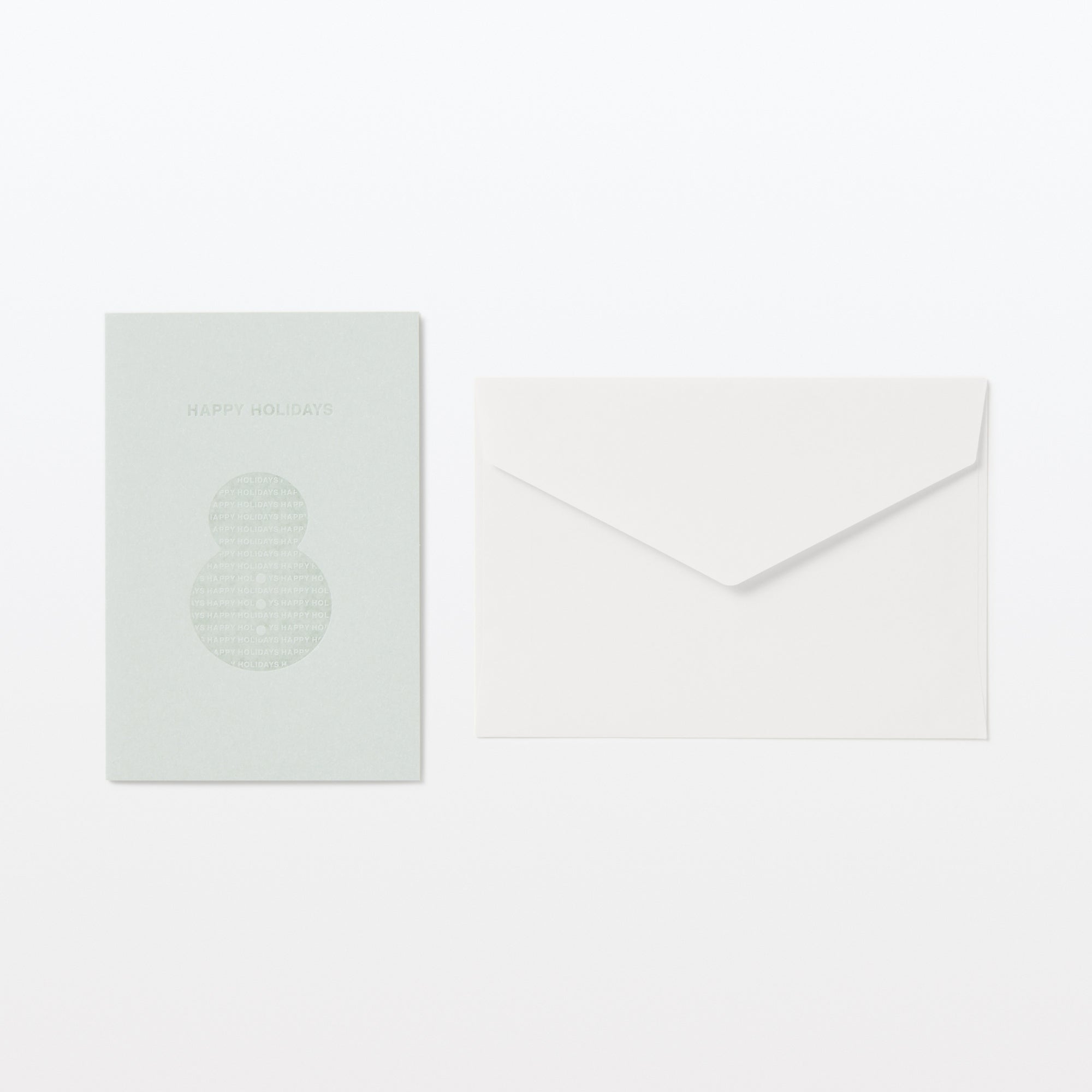 Message Card - Snowman
