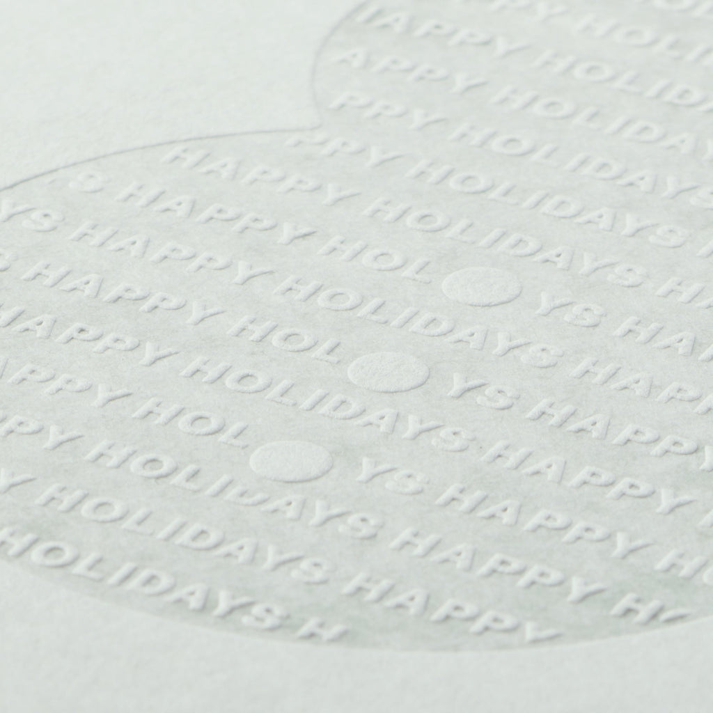 Message Card - Snowman