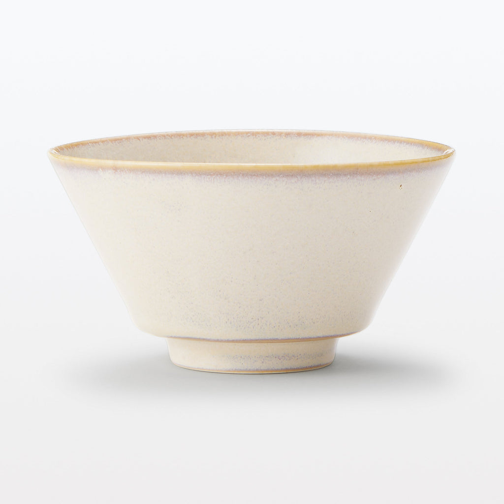 Mino Ware Rice Bowl - White Glaze