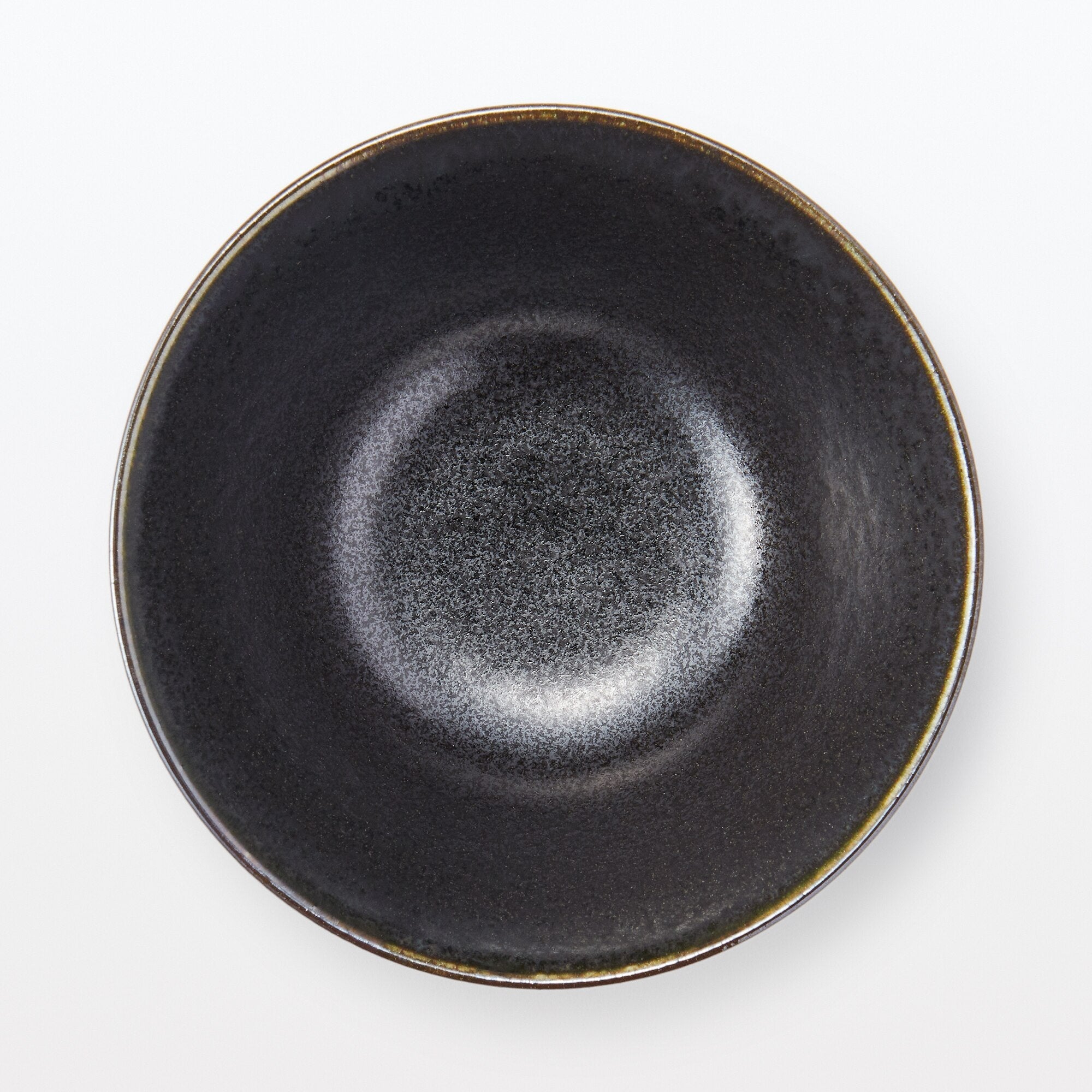 Mino Ware Rice Bowl - Black