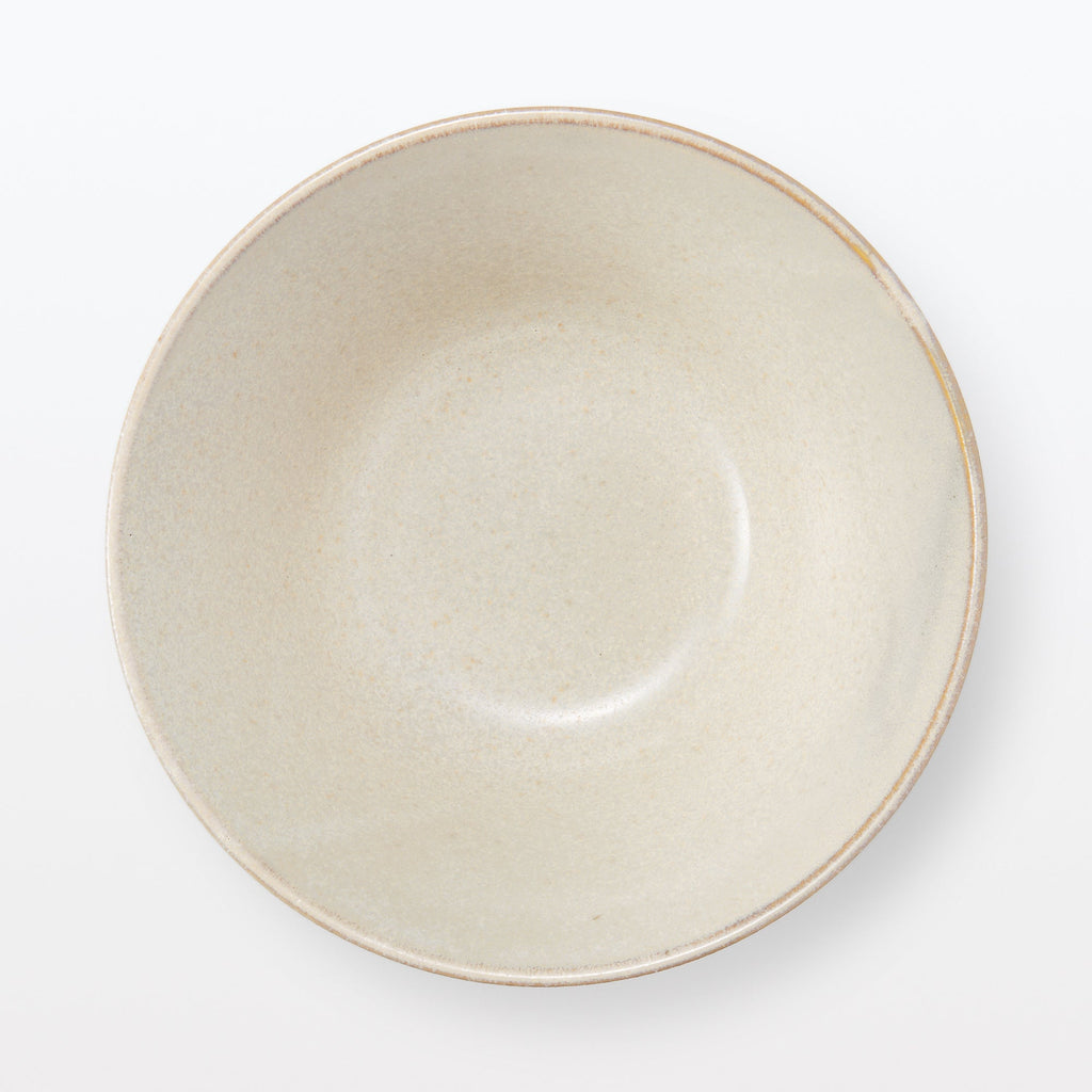Mino Ware Noodle Bowl - White Glaze