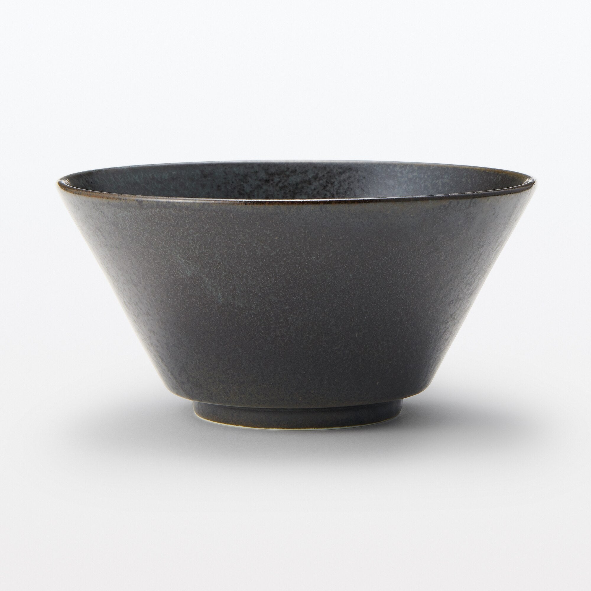 Mino Ware Noodle Bowl - Black
