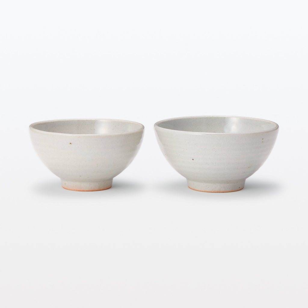 Banko Ware Rice Bowl - Transparent Glaze 4.8