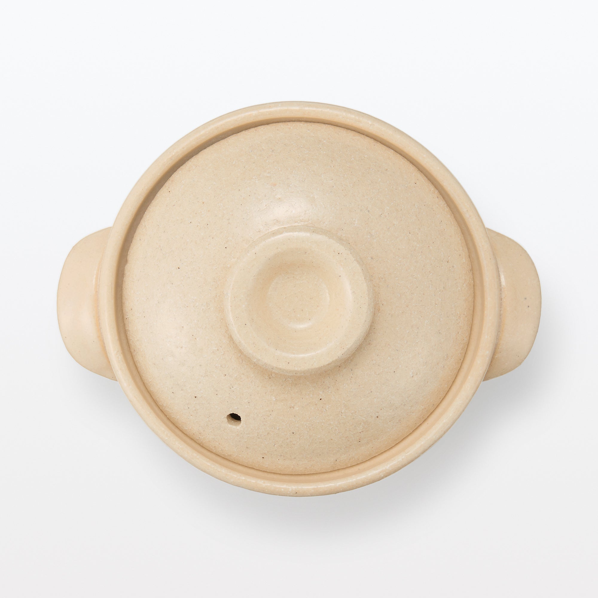 Banko Ware Ceramic Small Pot - Transparent Glaze 0.8 Qt