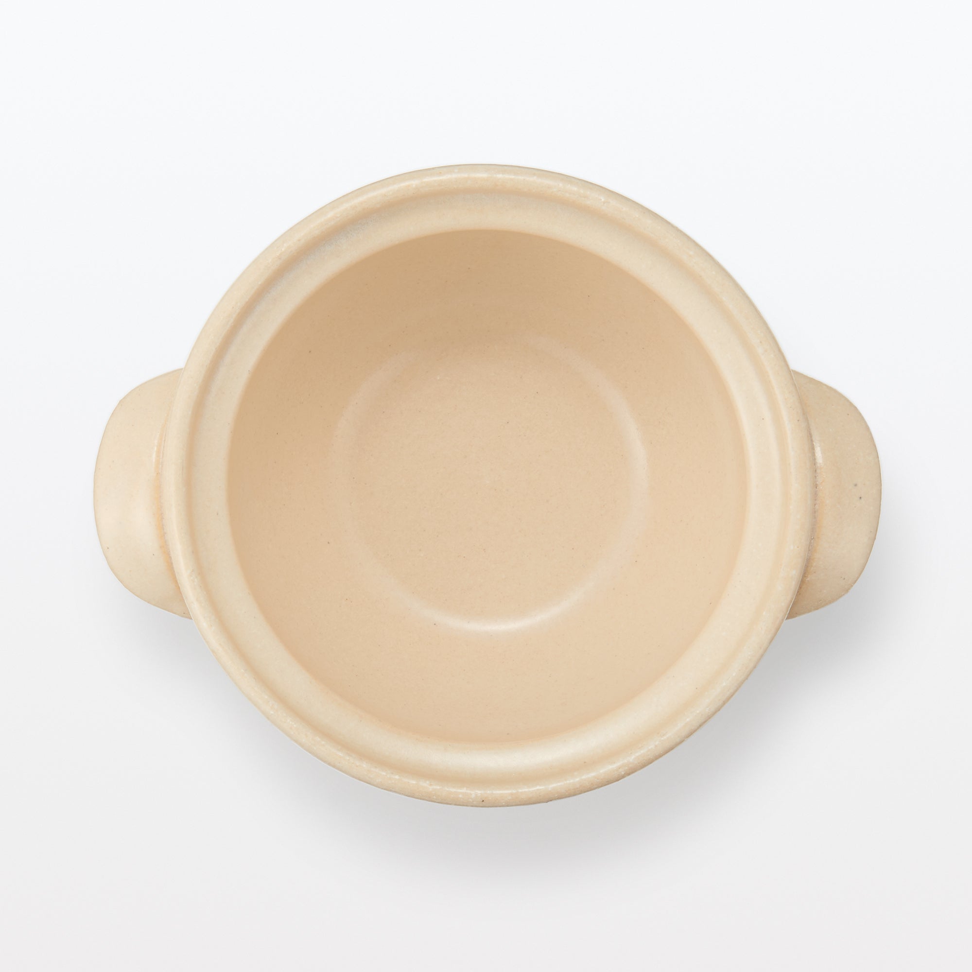 Banko Ware Ceramic Small Pot - Transparent Glaze 0.8 Qt