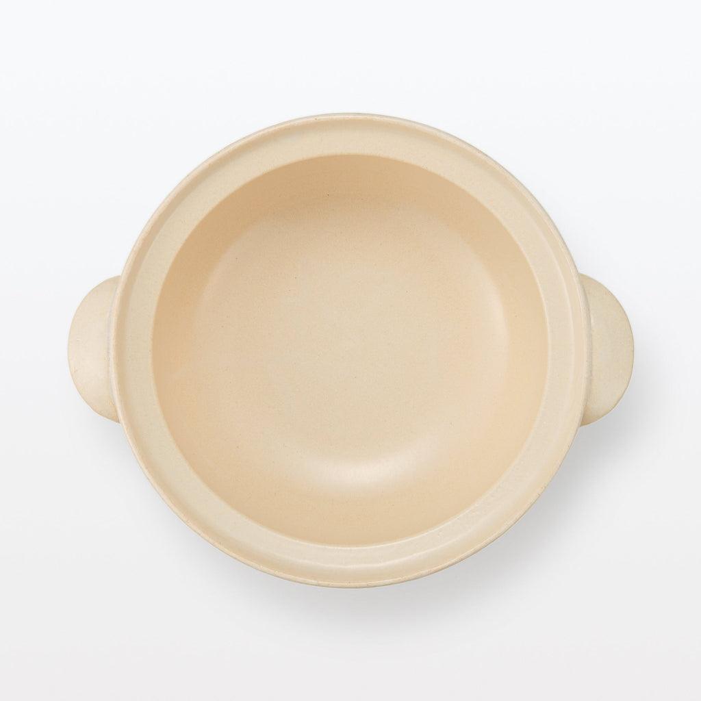 Banko Ware Ceramic Medium Pot - Transparent Glaze 1.6 Qt