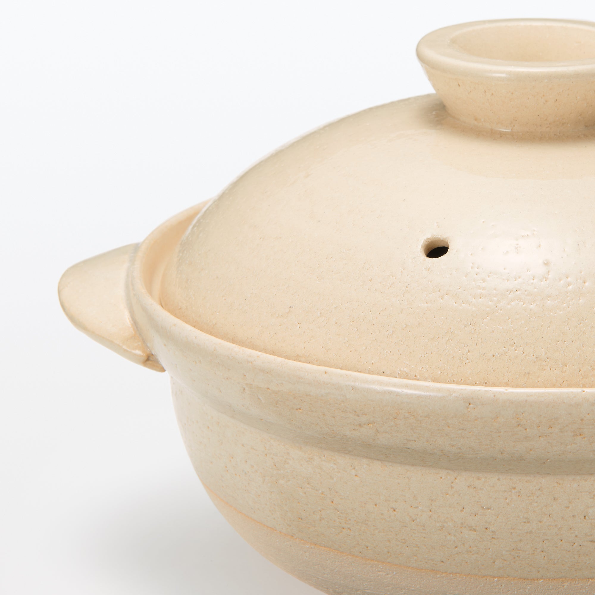 Banko Ware Ceramic Medium Pot - Transparent Glaze 1.6 Qt