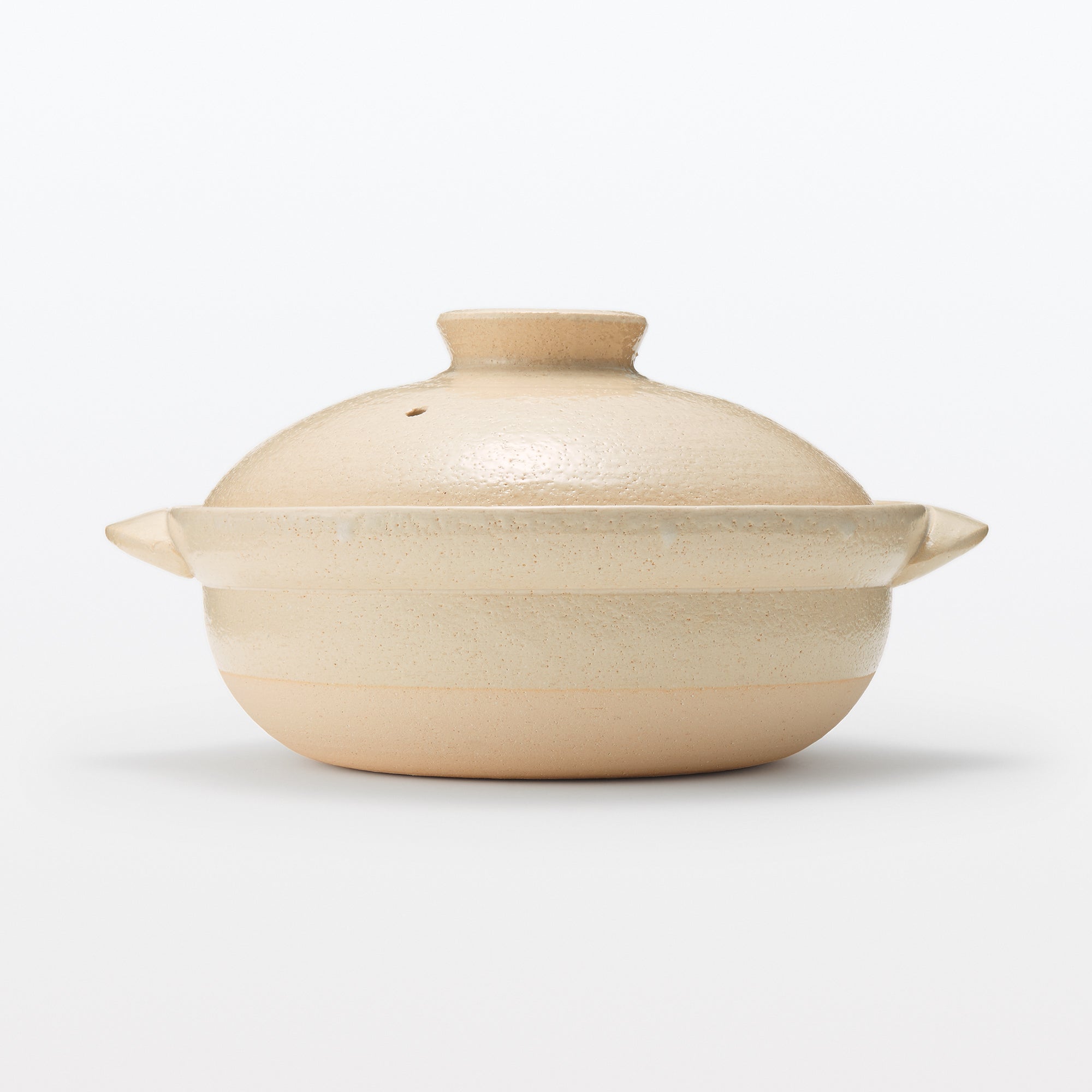 Banko Ware Ceramic Large Pot - Transparent Glaze 2.5 Qt