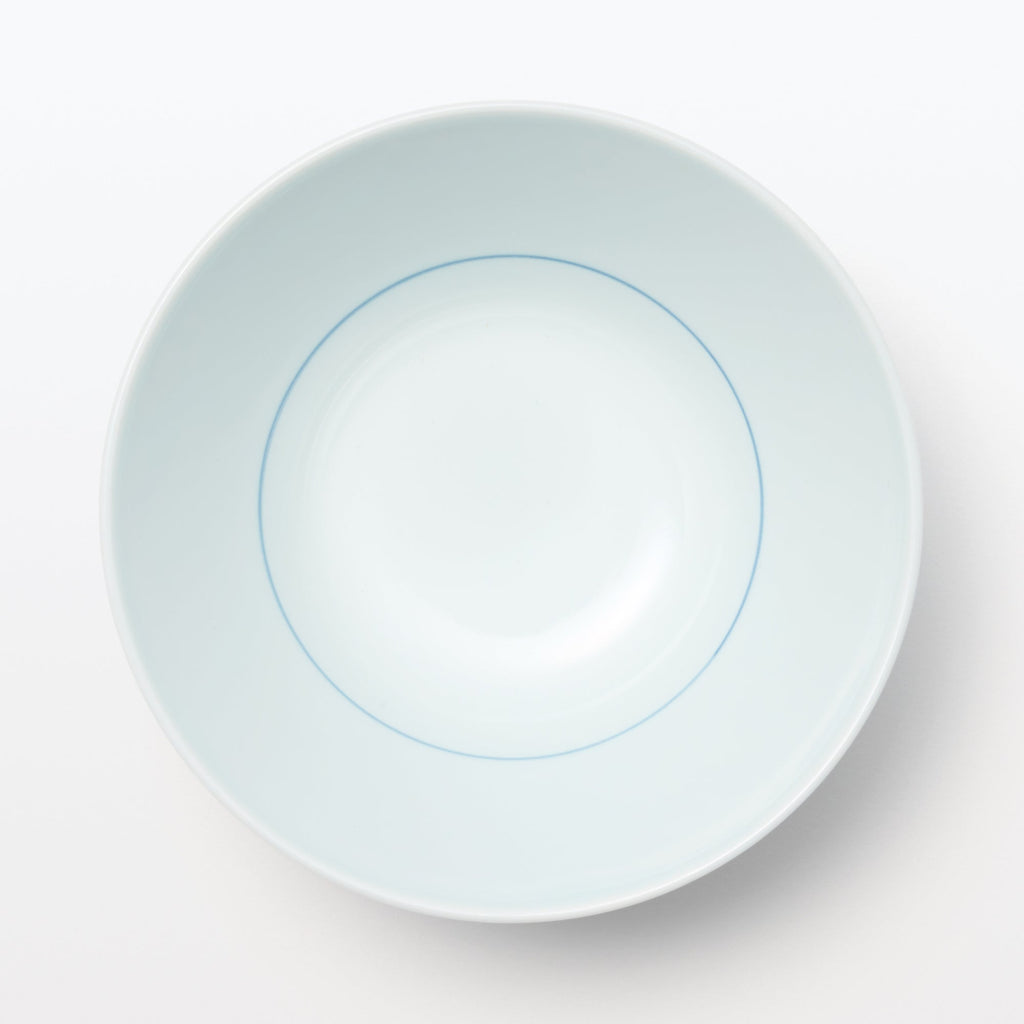 Hasami Ware Rice Bowl - Arabesque Pattern - Small